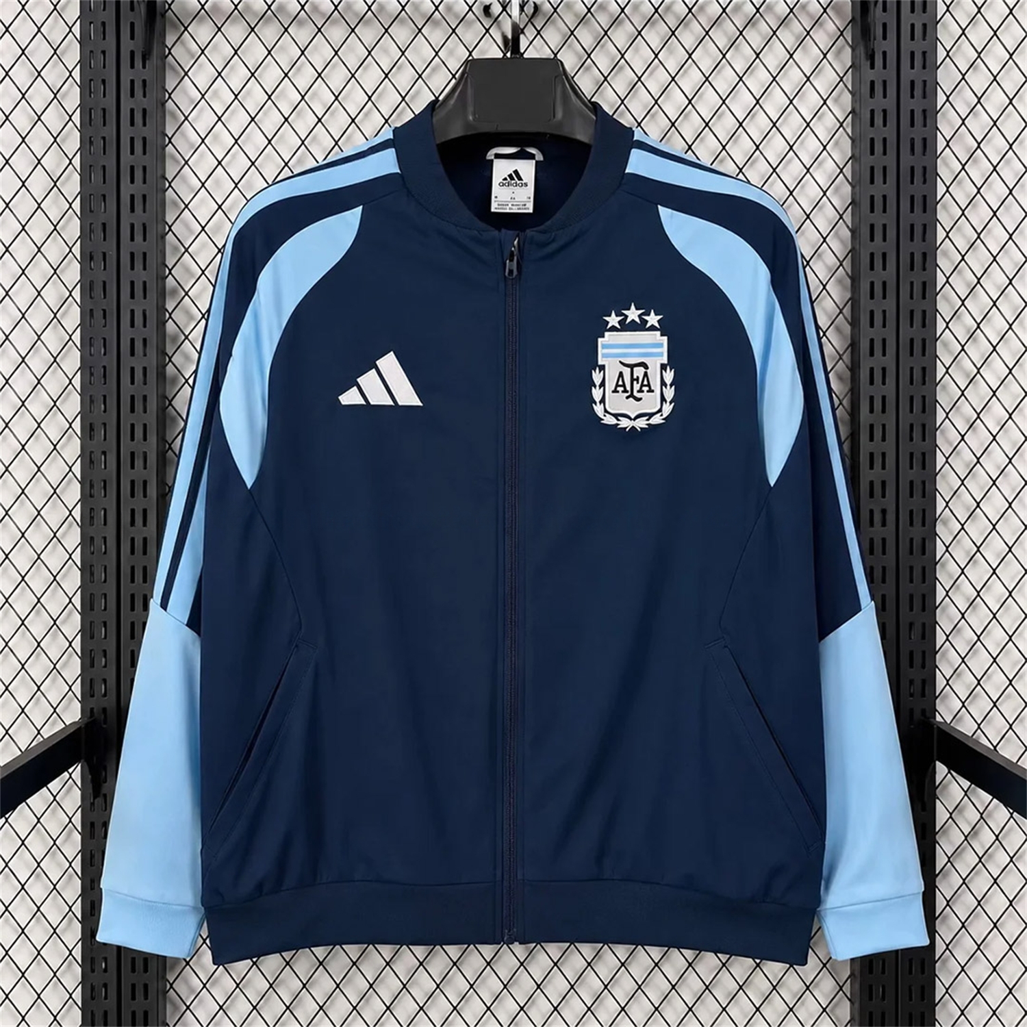 Argentina 2026 Travel Windbreaker - Dark Blue - ManixJersey
