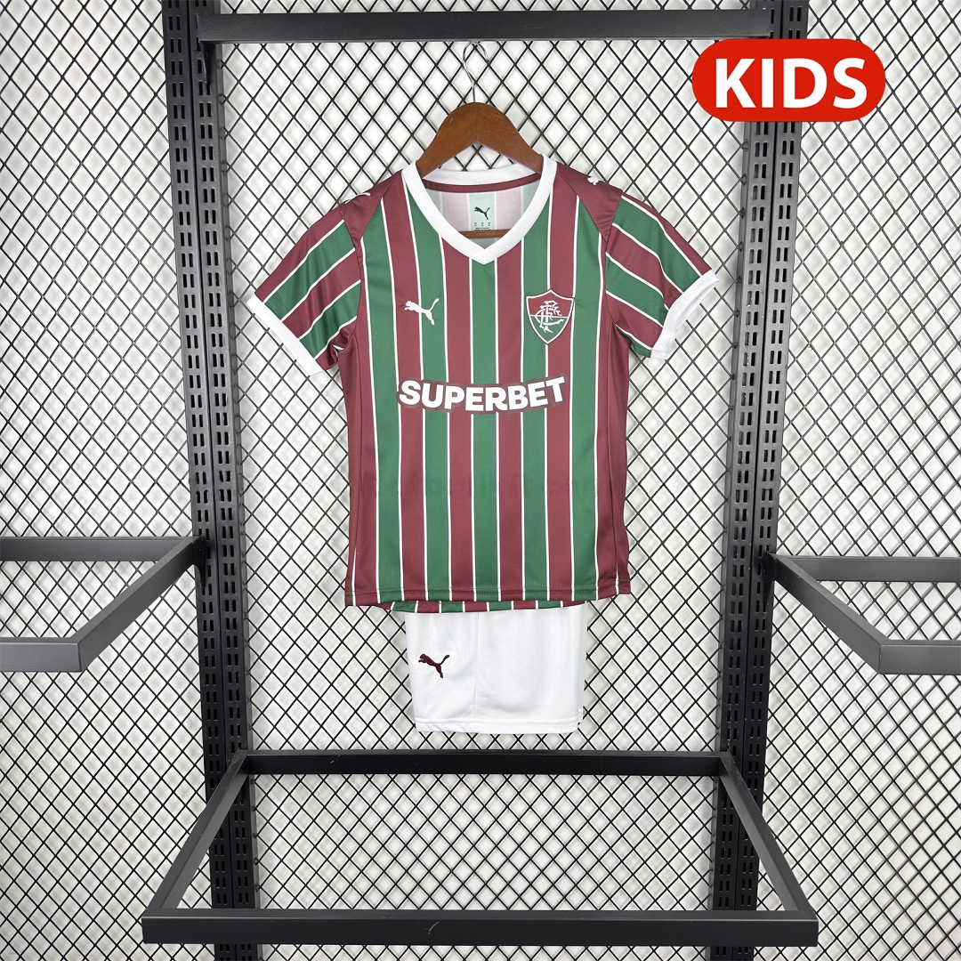 Fluminense 26-27 Home Kids Kit - ManixJersey