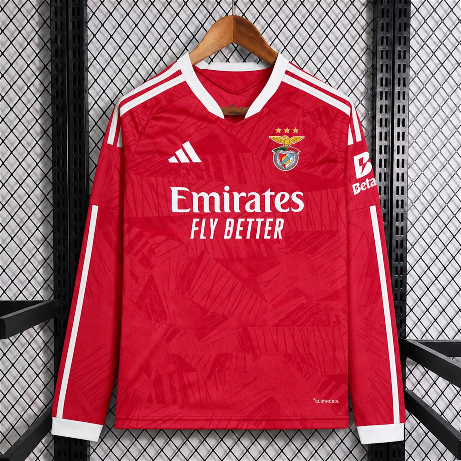 Benfica 26-27 Home Long Sleeves Jersey - Fans Version - ManixJersey