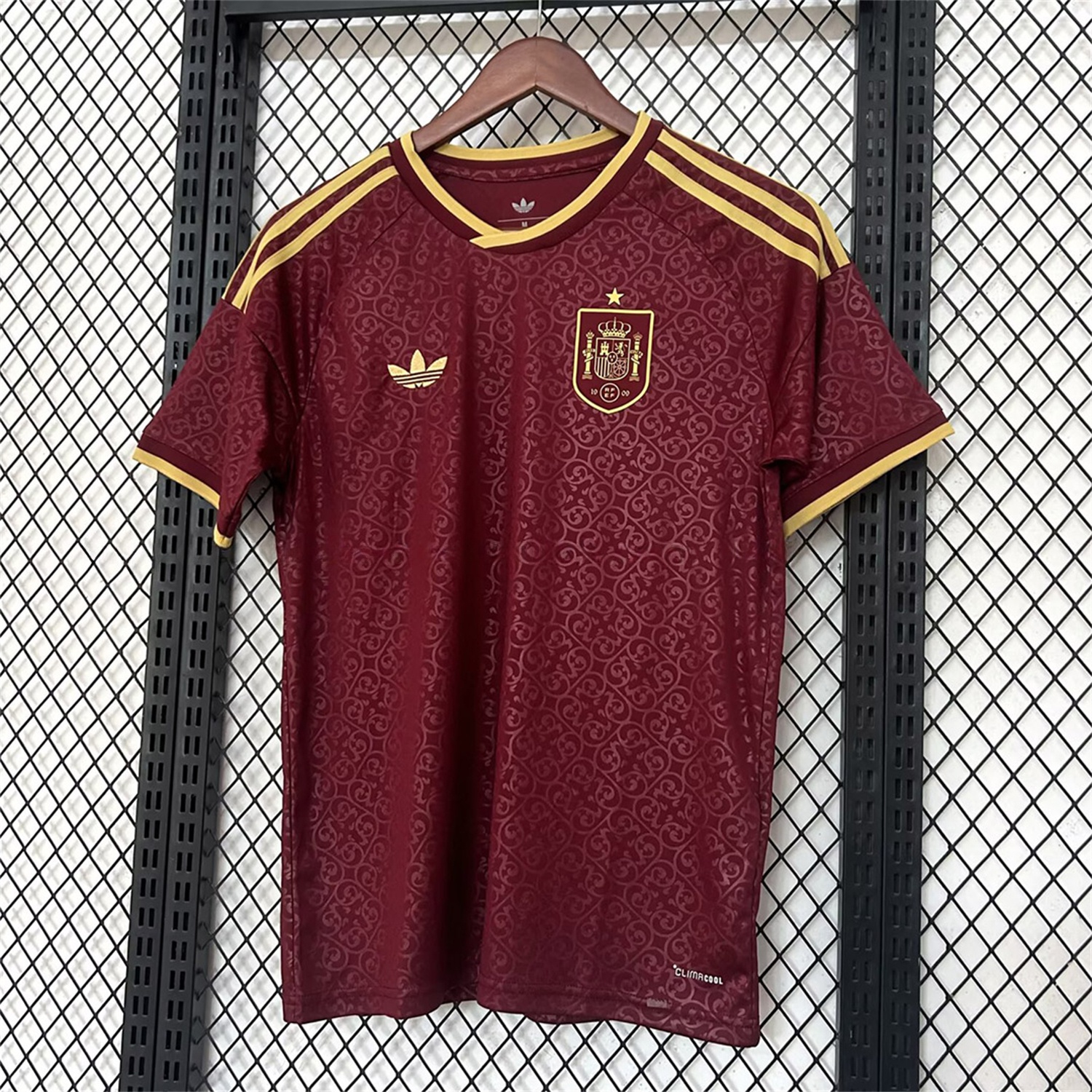 Spain 2026 Trefoil Maroon Special Jersey - Fans Version - ManixJersey