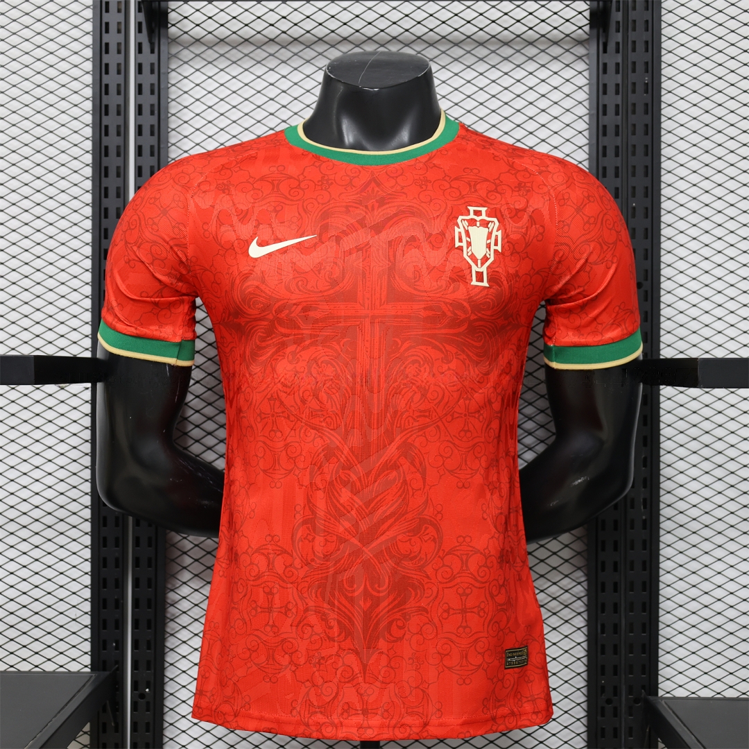 Portugal 2026 Cross Red Special Jersey - Player Version - ManixJersey