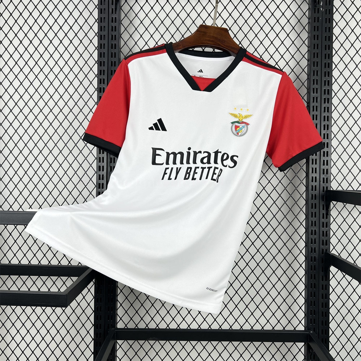 Benfica 25-26 Red Sleeves White Special Jersey - Fans Version - ManixJersey