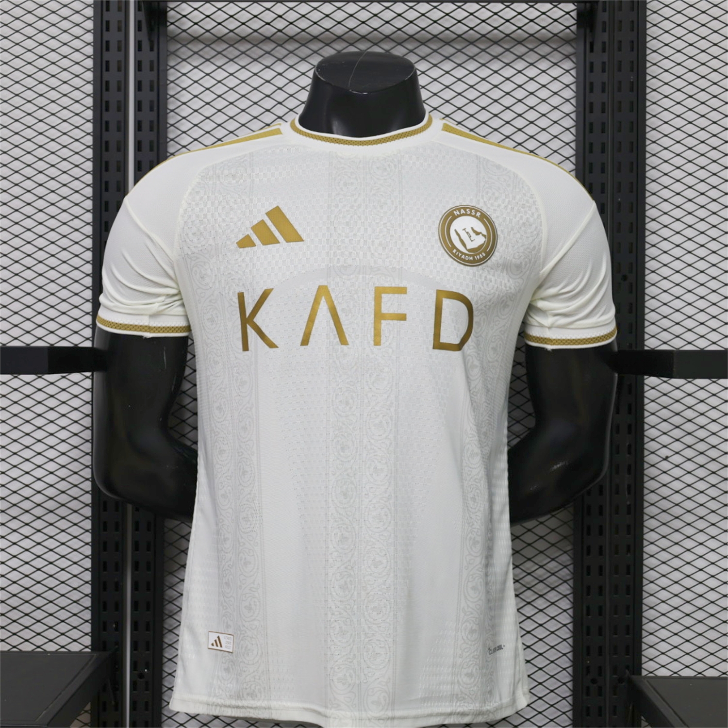 Al Nassr Riyadh Victory 26-27 Away Jersey With Sponsors - Player Version - ManixJersey
