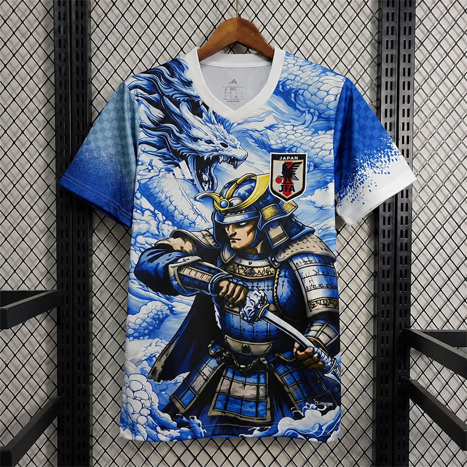 Japan 2026 Samurai Sapphire Blue Dragon Special Jersey - Fans Version - ManixJersey