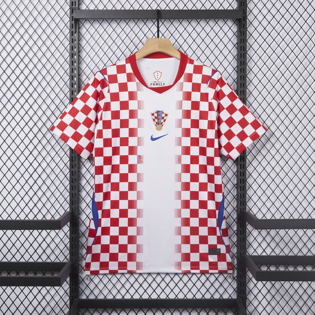 Croatia 2026 Home White And Red Jersey - Fans Version - ManixJersey