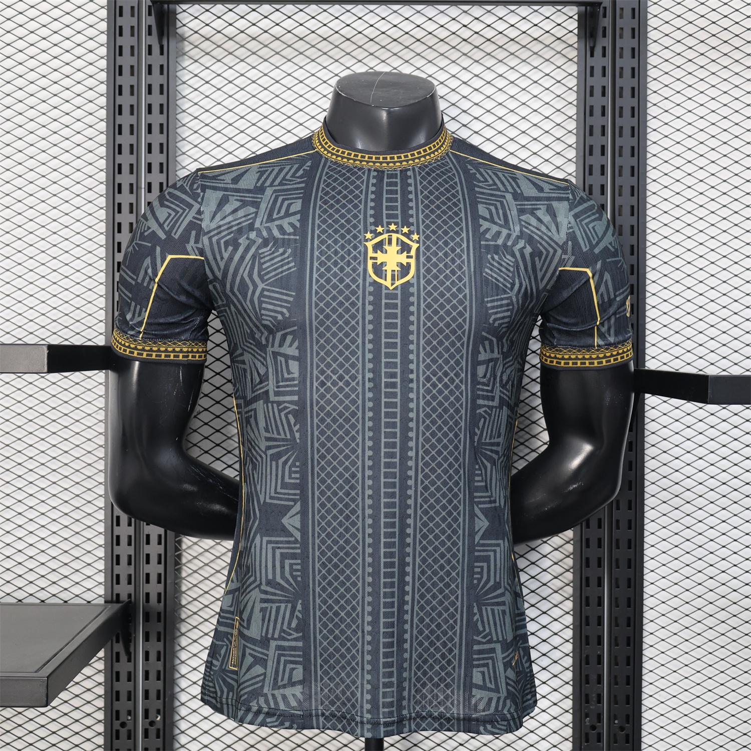 Brazil 2026 COMMA Black Neymar Special Jersey - Player Version - ManixJersey