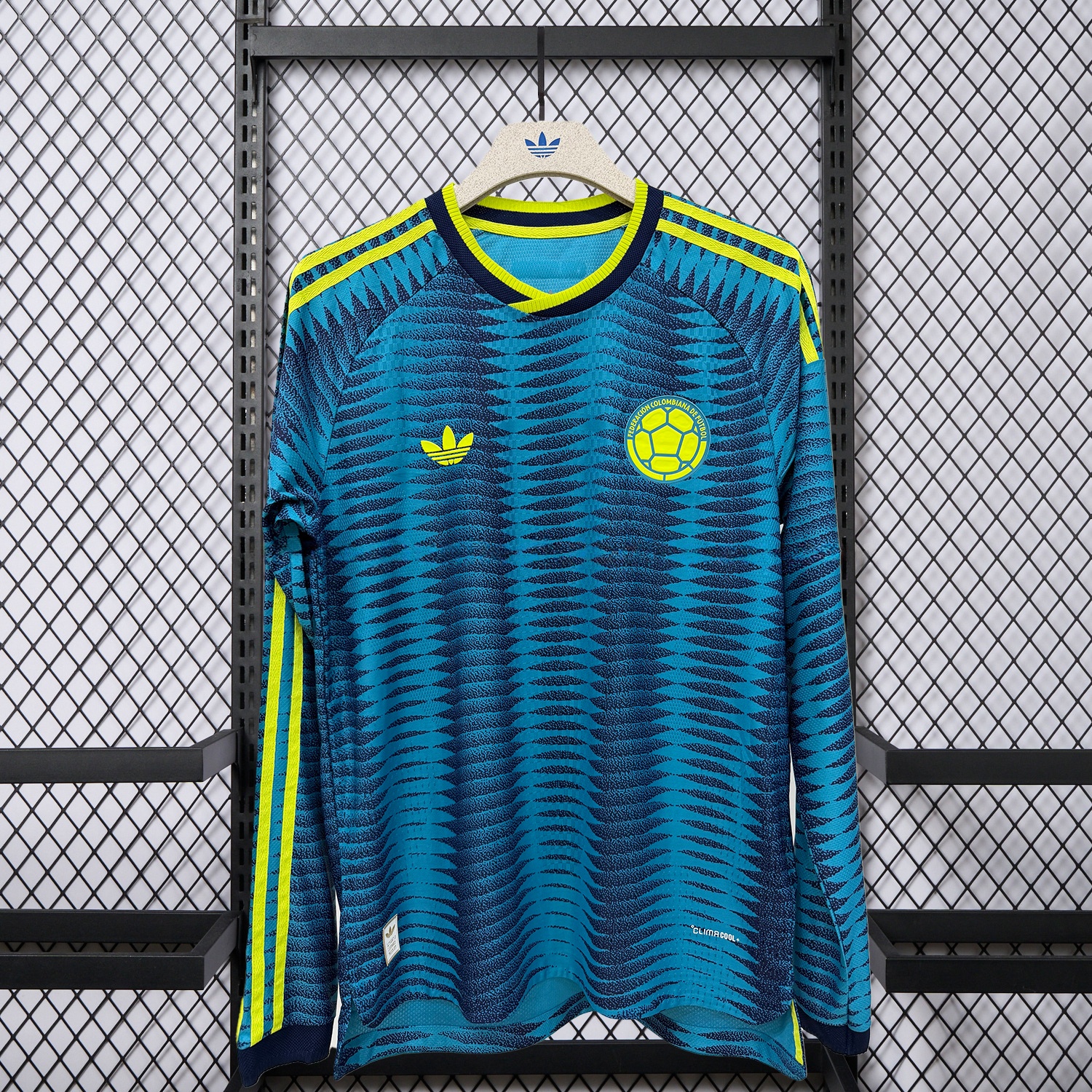 Colombia 2026 Away Blue Long Sleeves Jersey - Fans Version - ManixJersey