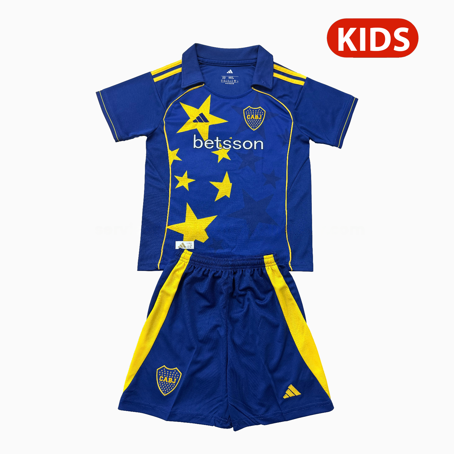 Boca Juniors 25-26 Blue Concept Kids Kit - ManixJersey
