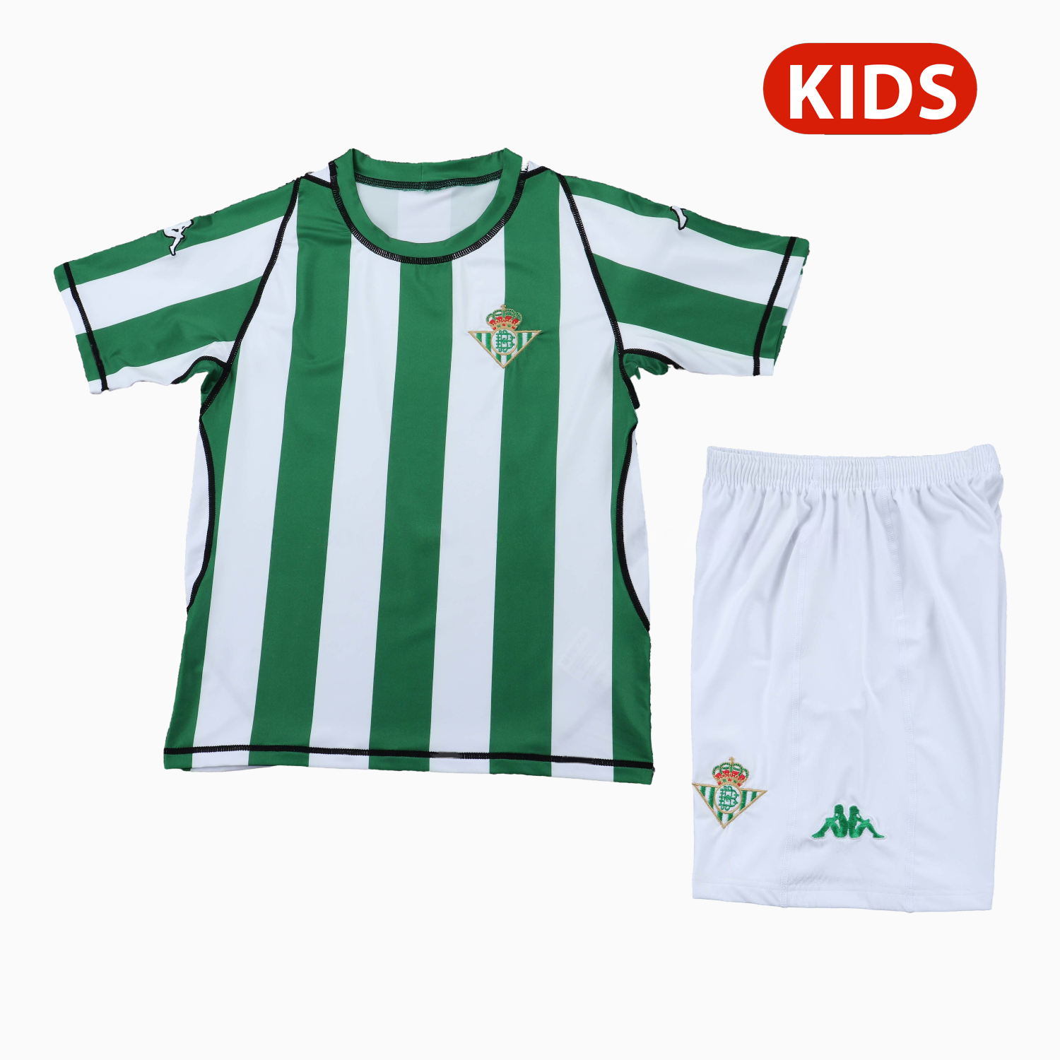 Retro Real Betis 2003-04 Home Kids Kit - ManixJersey
