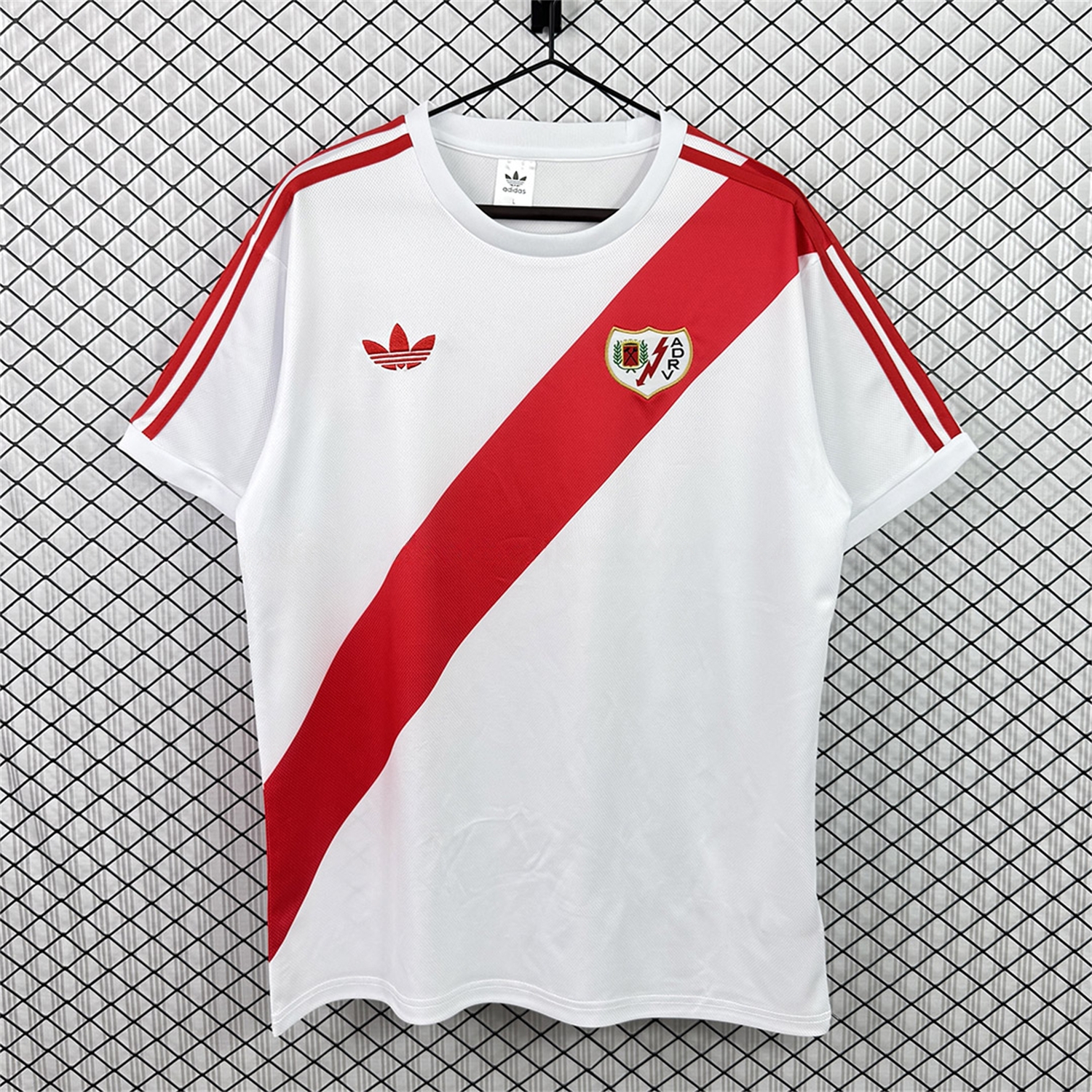 Retro Rayo Vallecano 1977-79 Home Jersey - Fans Version - ManixJersey