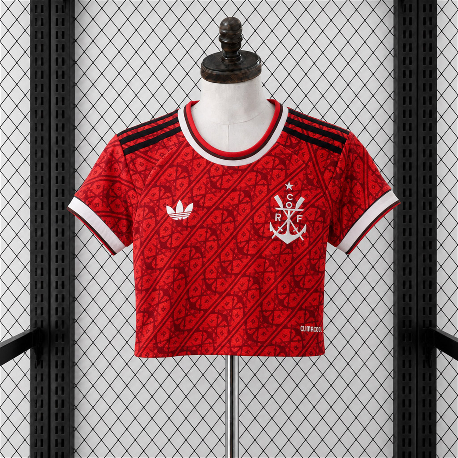 Women's Flamengo 26-27 Third Cropped Jersey - Fans Version - ManixJersey