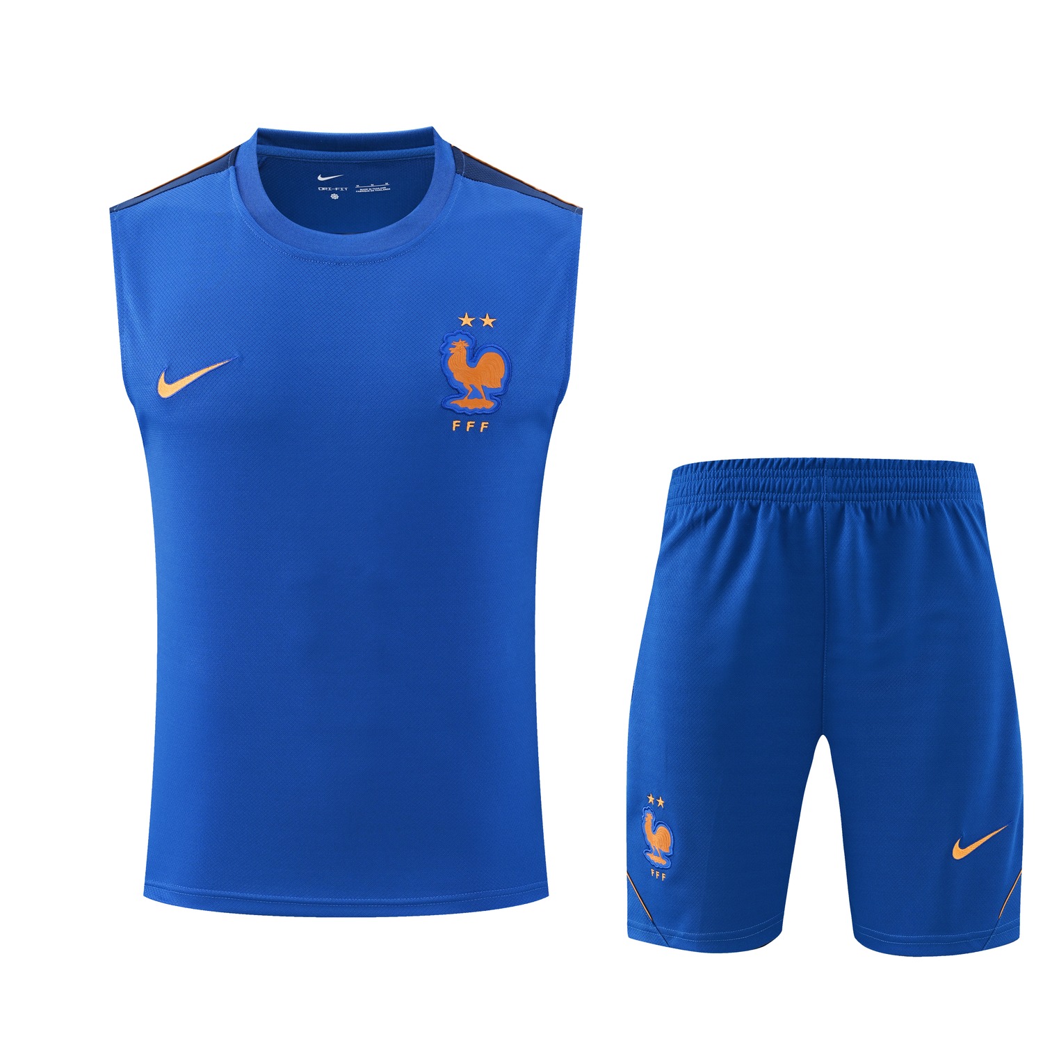 France 2026 Vest Training Set - Blue Vest and Shorts - ManixJersey