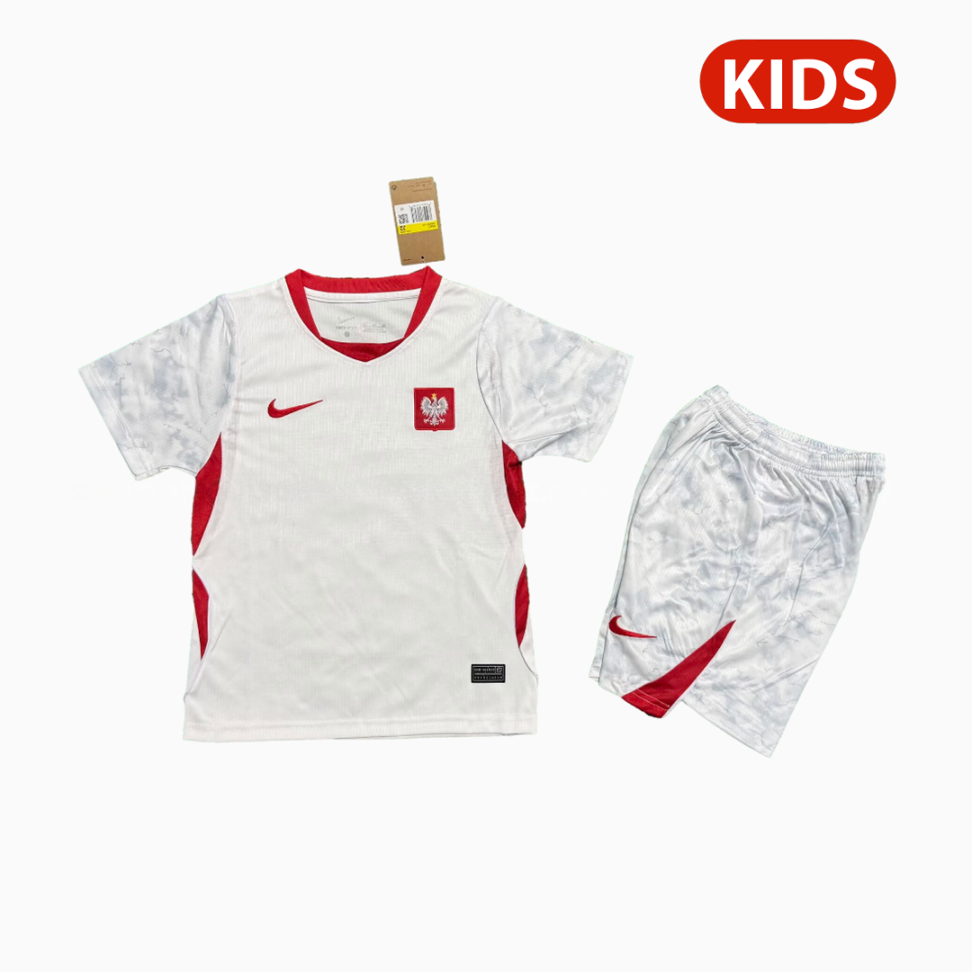 Poland 2026 Home Kids Kit - ManixJersey