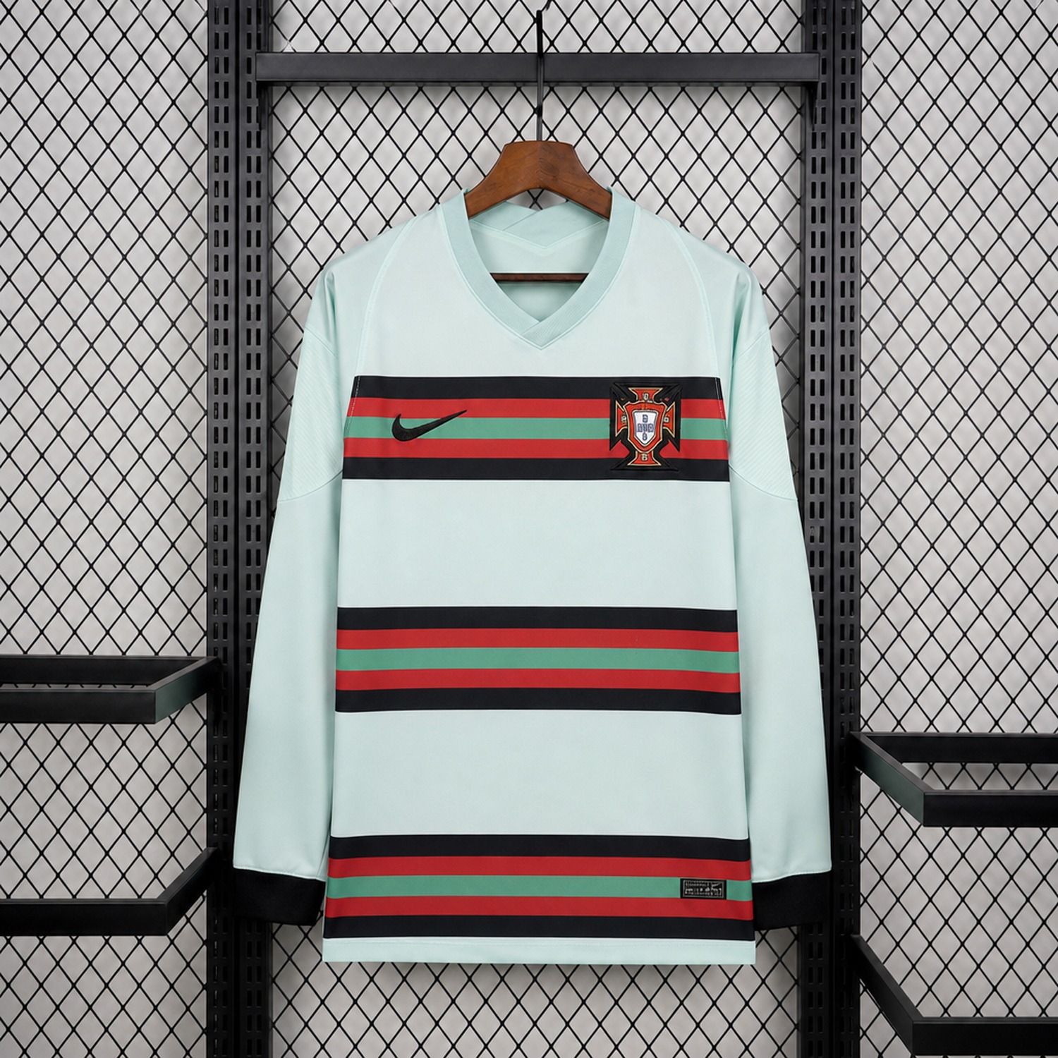 Retro Portugal 2020 Away Long Sleeves Jersey - ManixJersey