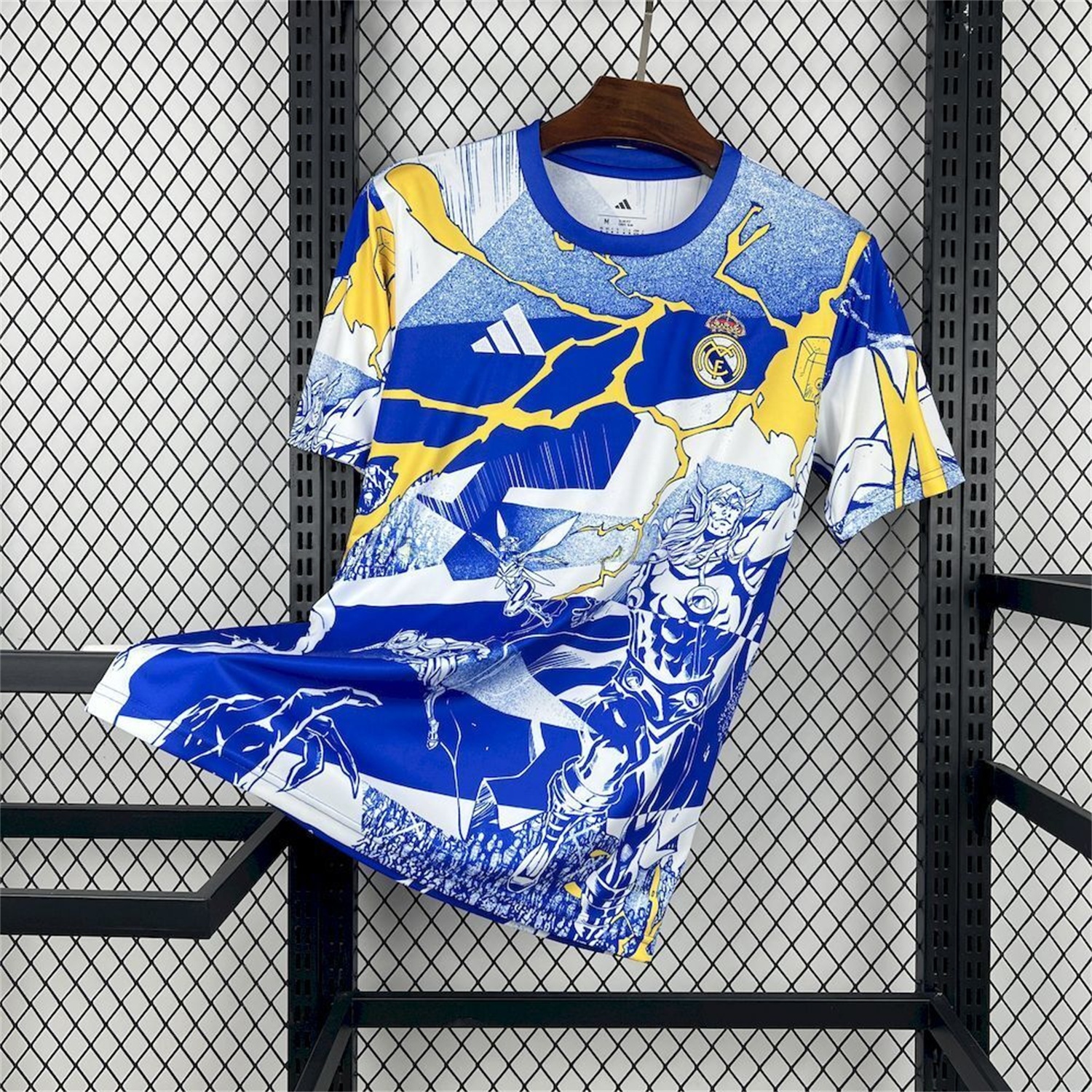 Real Madrid 25-26 Comics Blue And White Special Jersey - Fans Version - ManixJersey