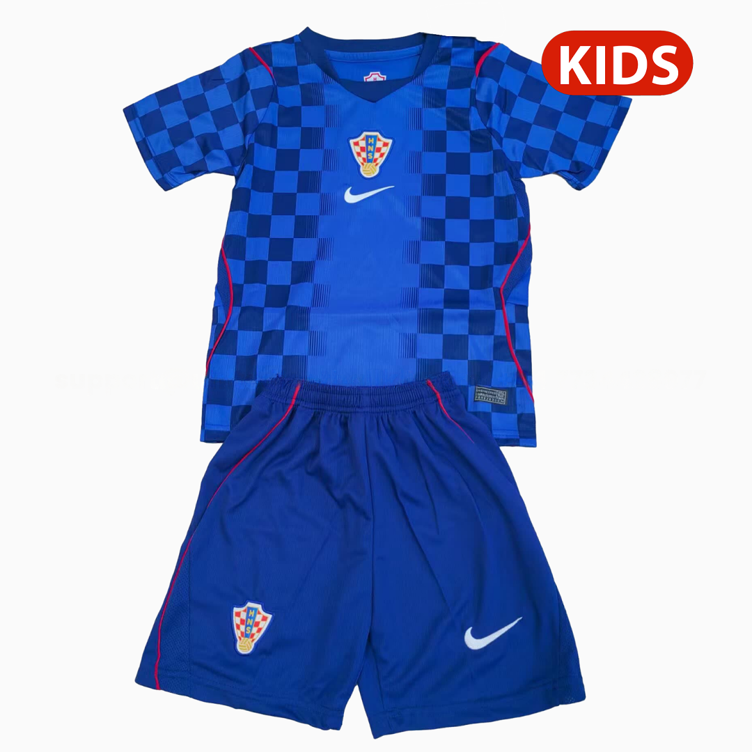 Croatia 2026 Away Kids Kit - ManixJersey