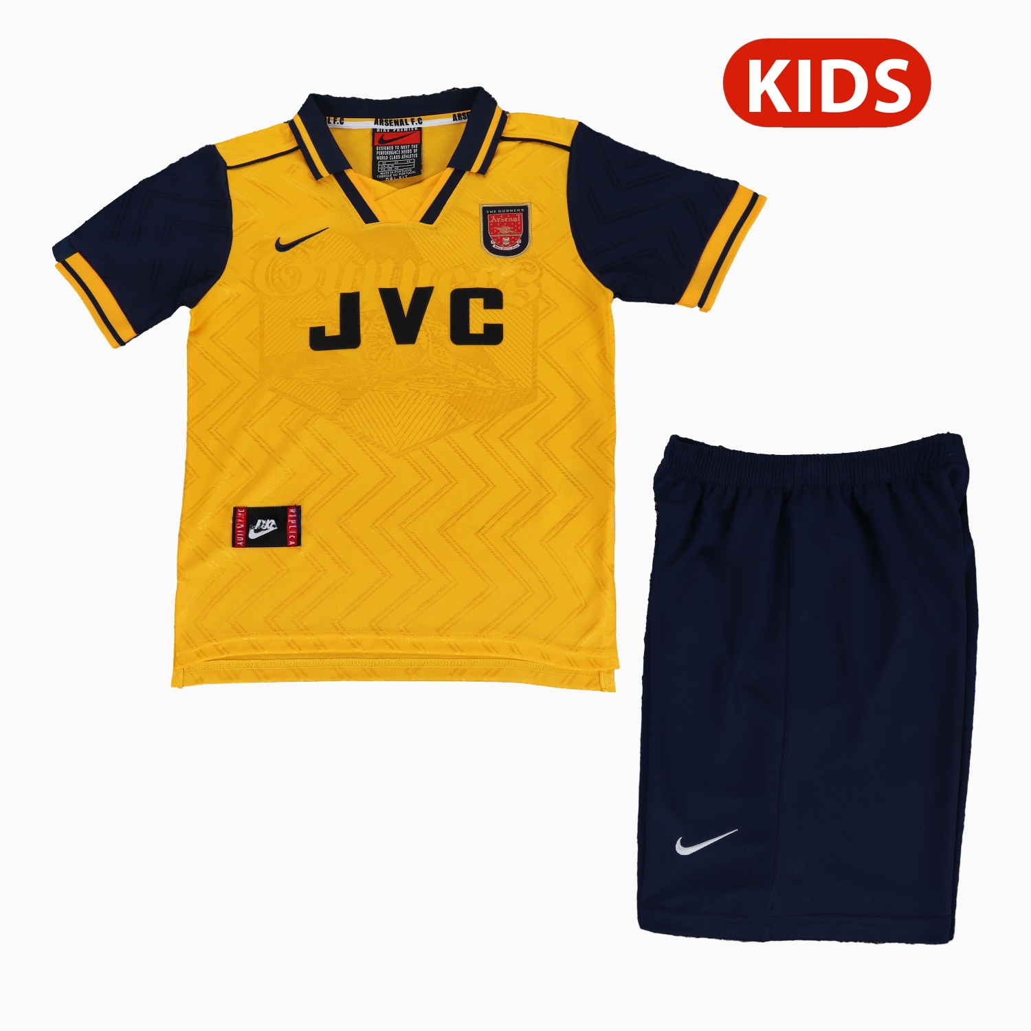 Retro Arsenal 1996-97 Away Kids Kit - ManixJersey