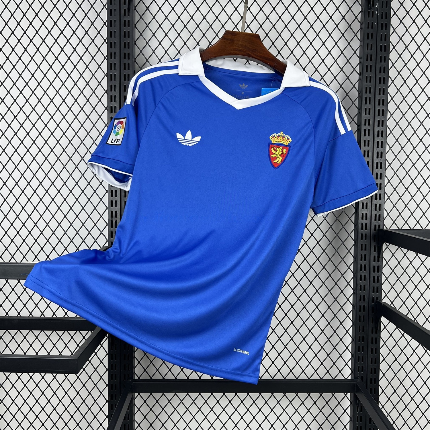 Real Zaragoza 25-26 Retro Style Blue Polo Jersey - Fans Version - ManixJersey
