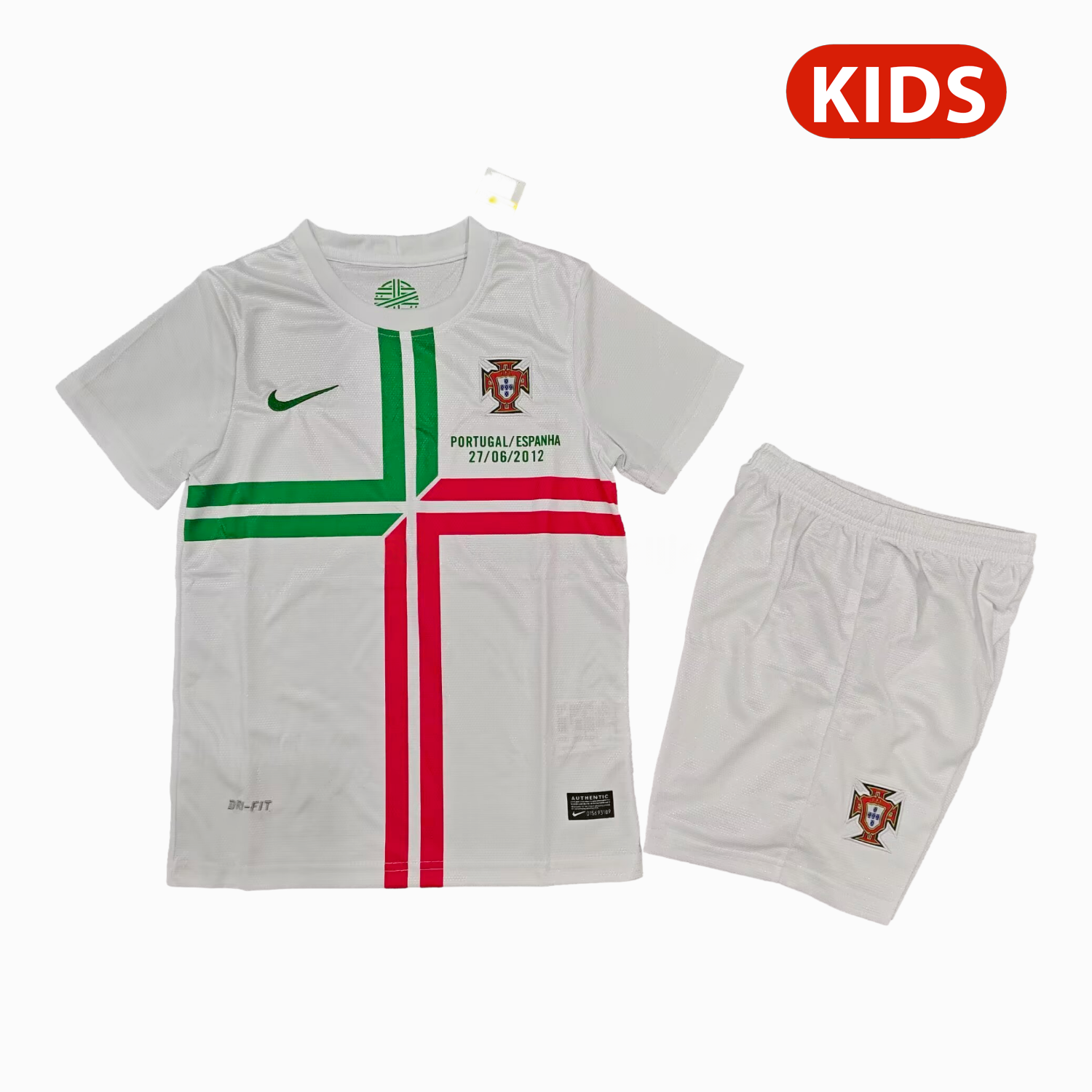 Retro Portugal 2012 Away Kids Kit - ManixJersey