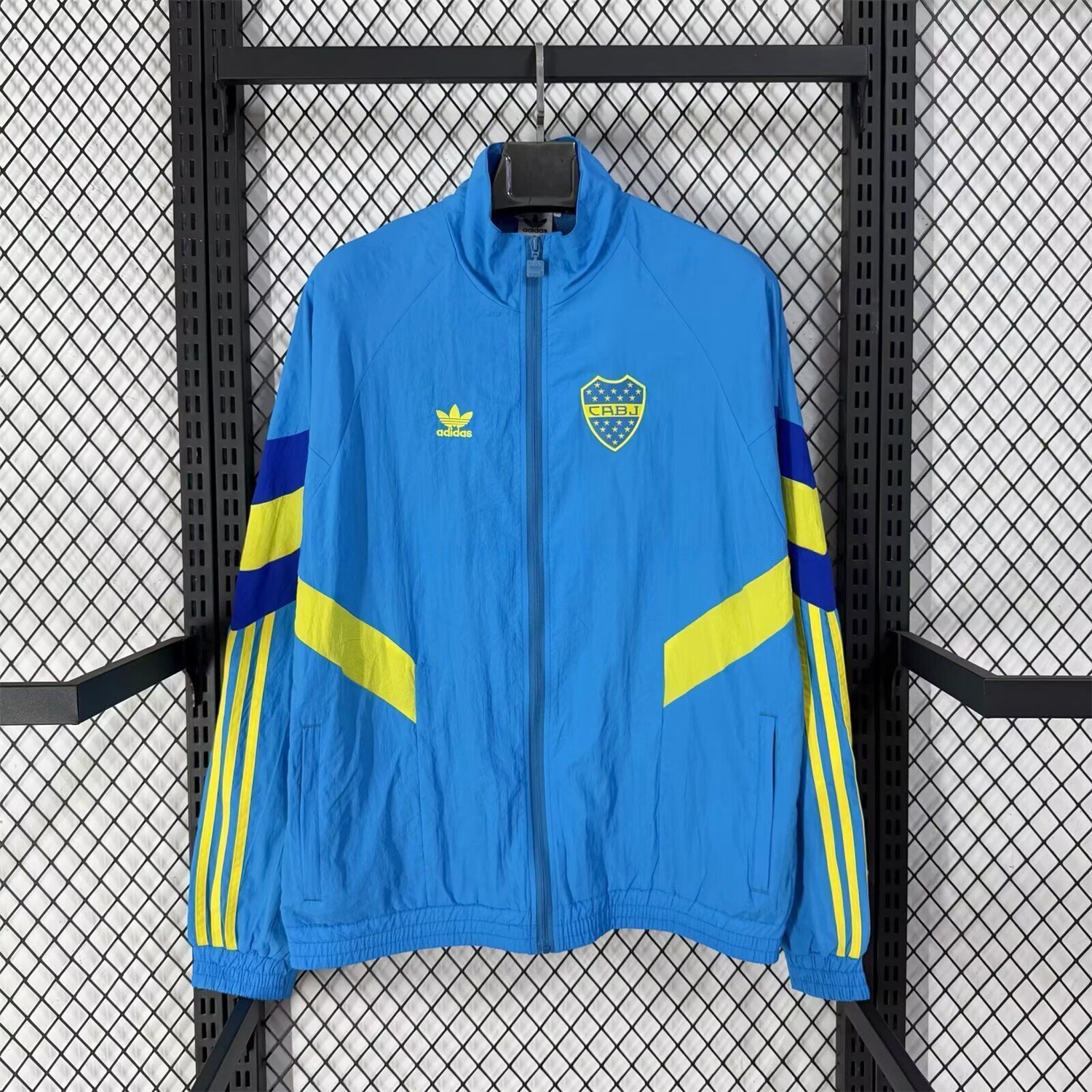 Boca Juniors 25-26 Training Windbreaker Jacket - Blue - ManixJersey