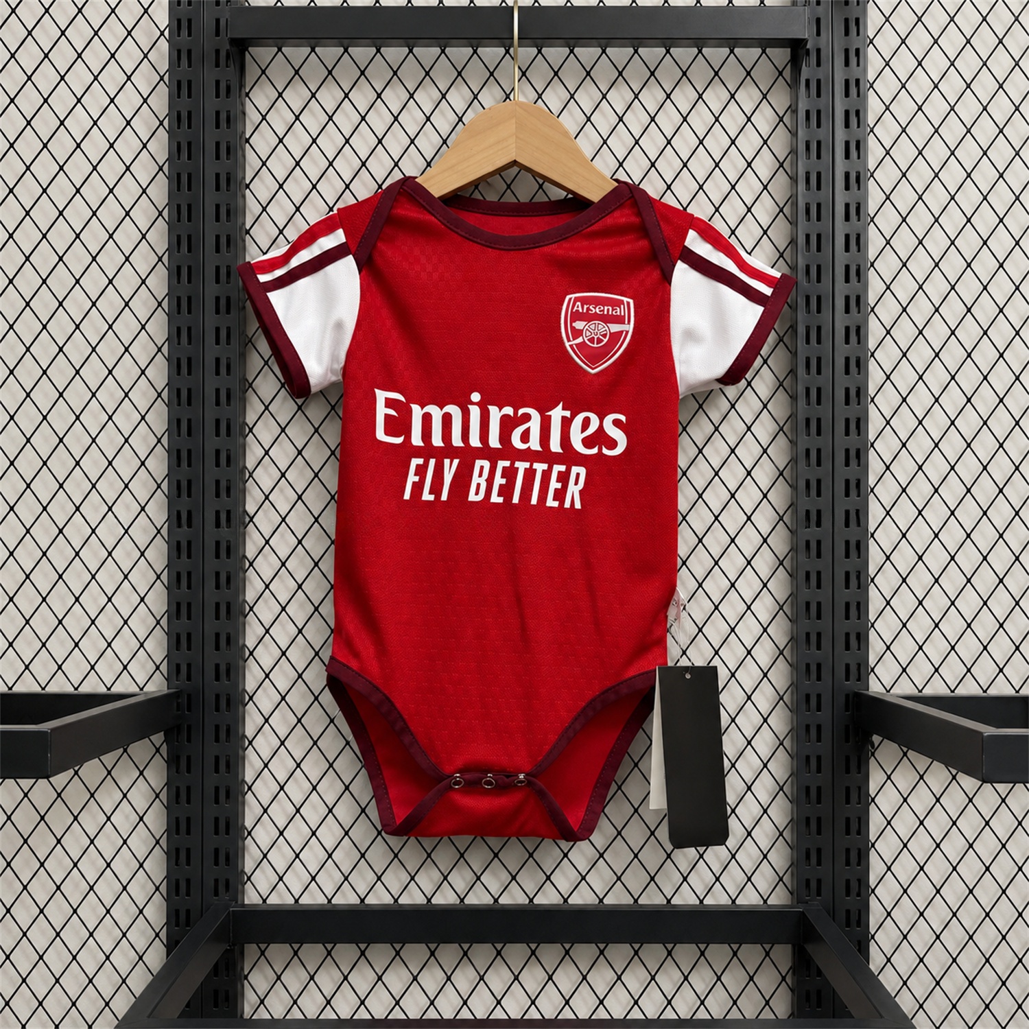 Arsenal 26-27 Home Baby Crawling Suit - ManixJersey