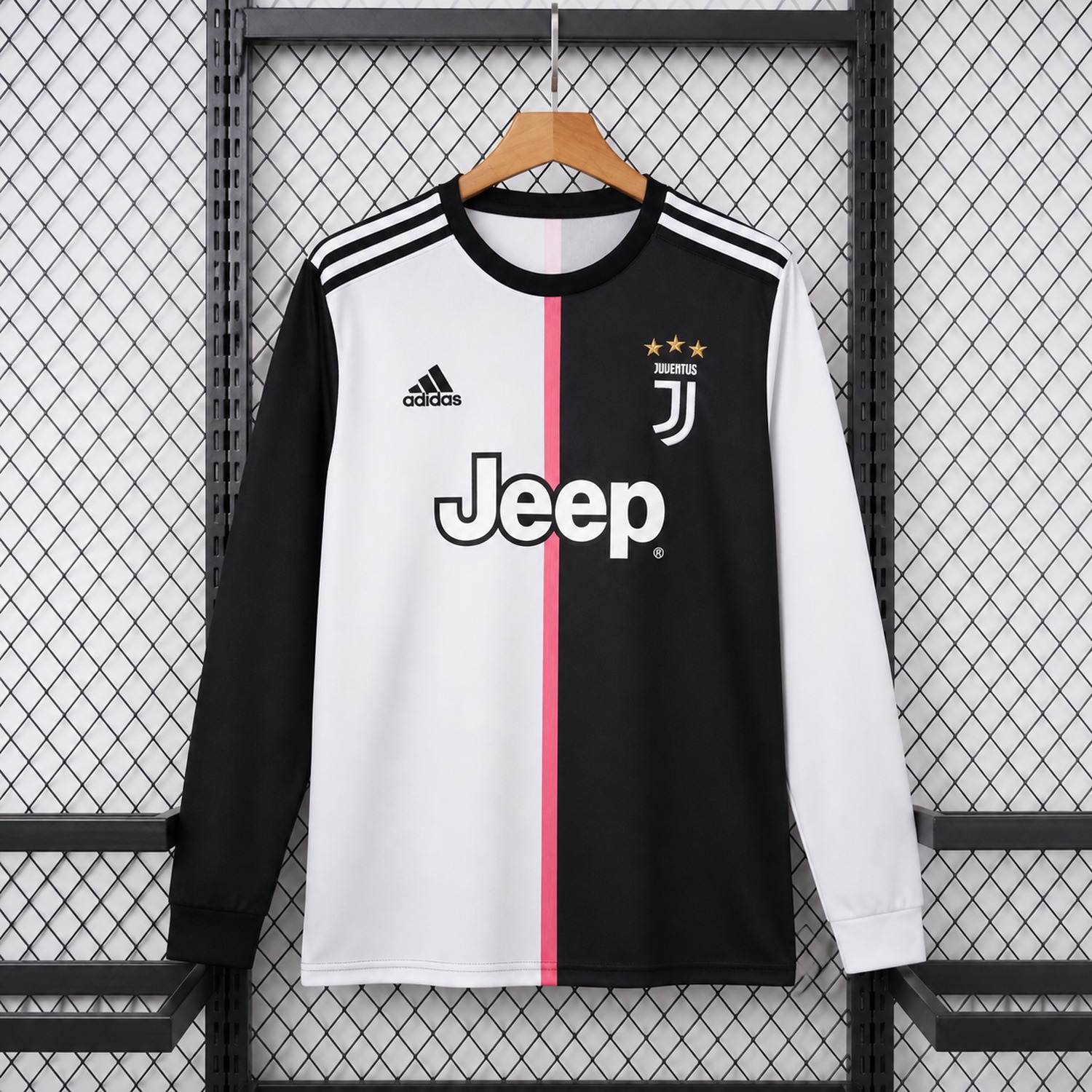 Retro Juventus 2019-20 Home Long Sleeves Jersey - ManixJersey