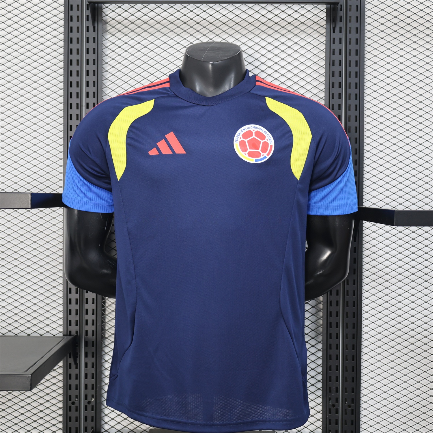 Colombia 2026 Dark Blue Pre-Match Training Jersey - Player Version - ManixJersey