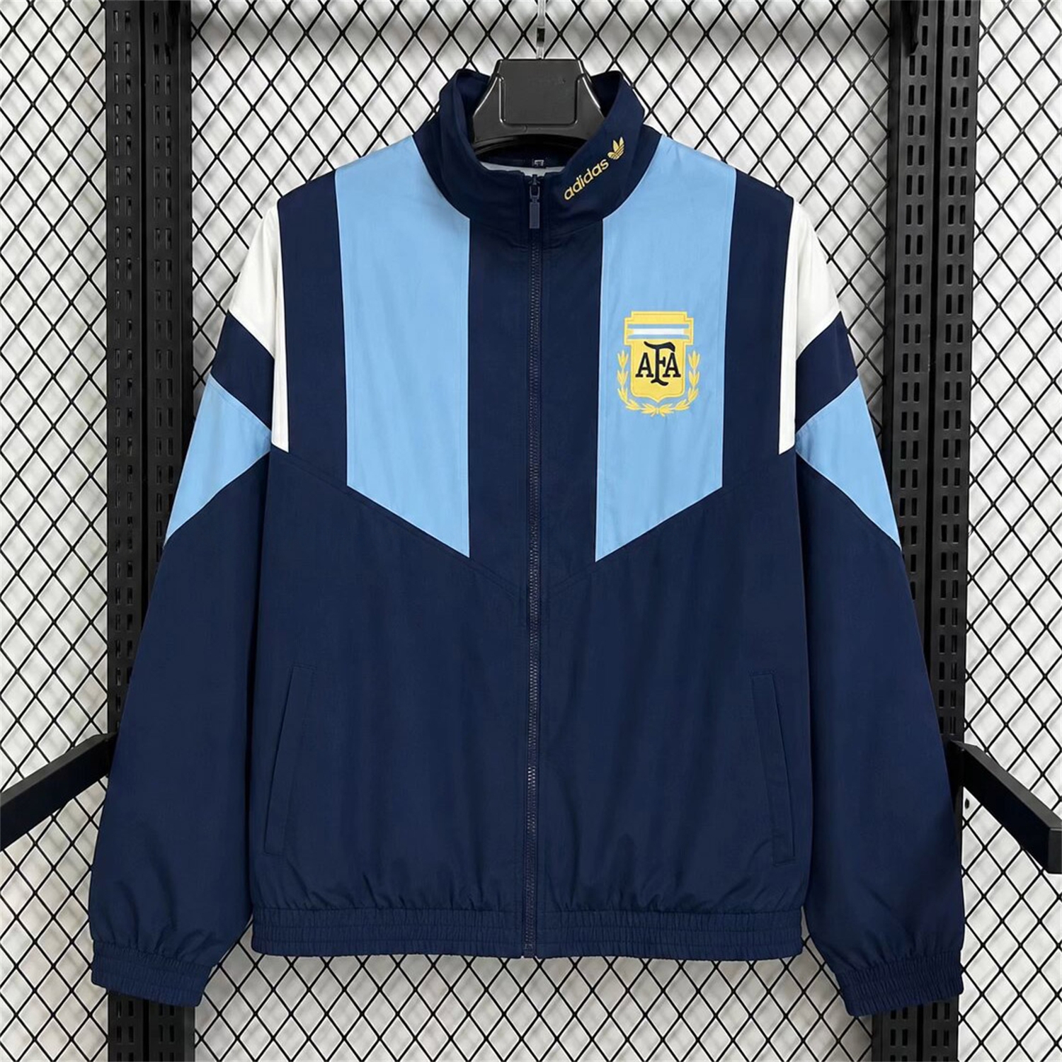 Argentina 2026 EQT Windbreaker Jackety - Blue - ManixJersey