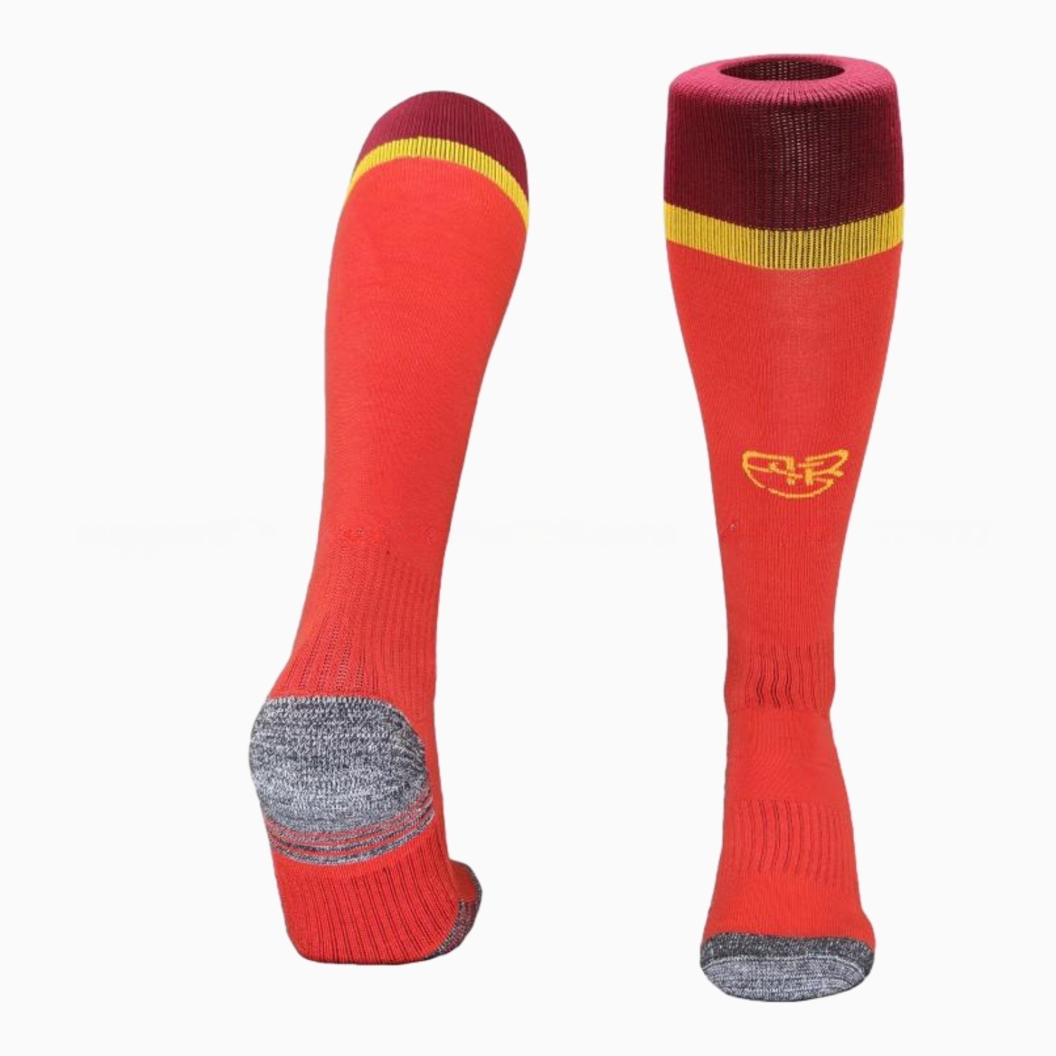 AS Roma 26-27 Home Socks - Red - ManixJersey