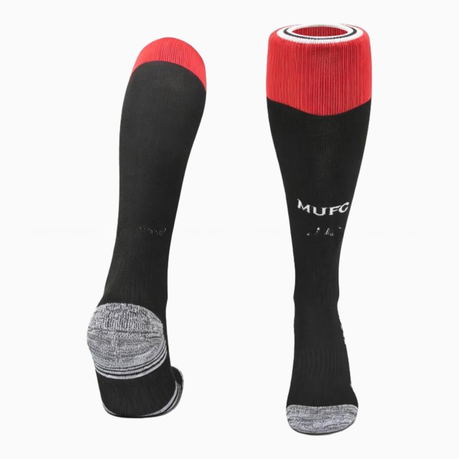 Manchester United 26-27 Home Socks - Black - ManixJersey