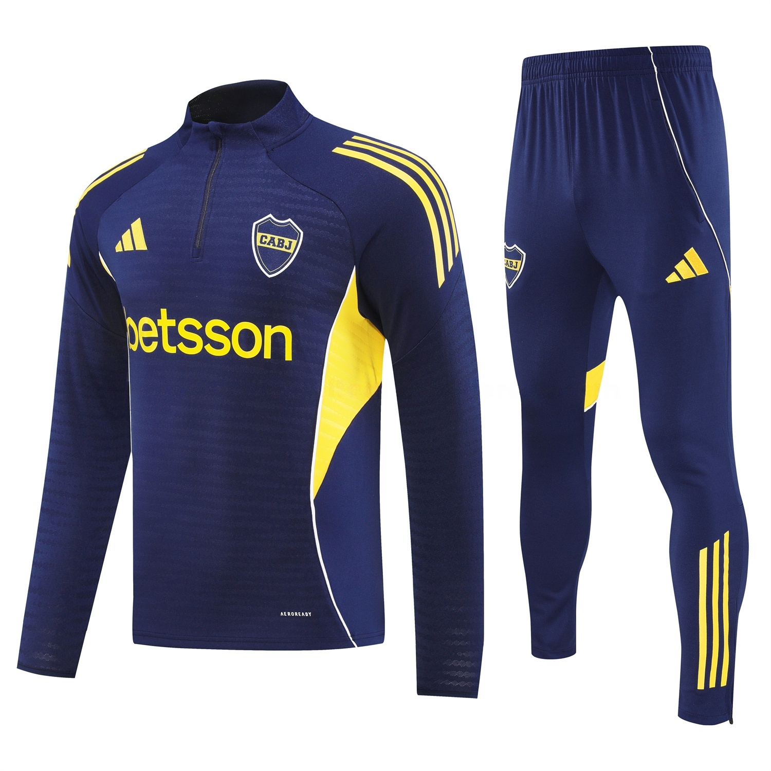 Boca Juniors 25-26 Long Sleeves Training Set - Royal Blue Top & Pants - ManixJersey
