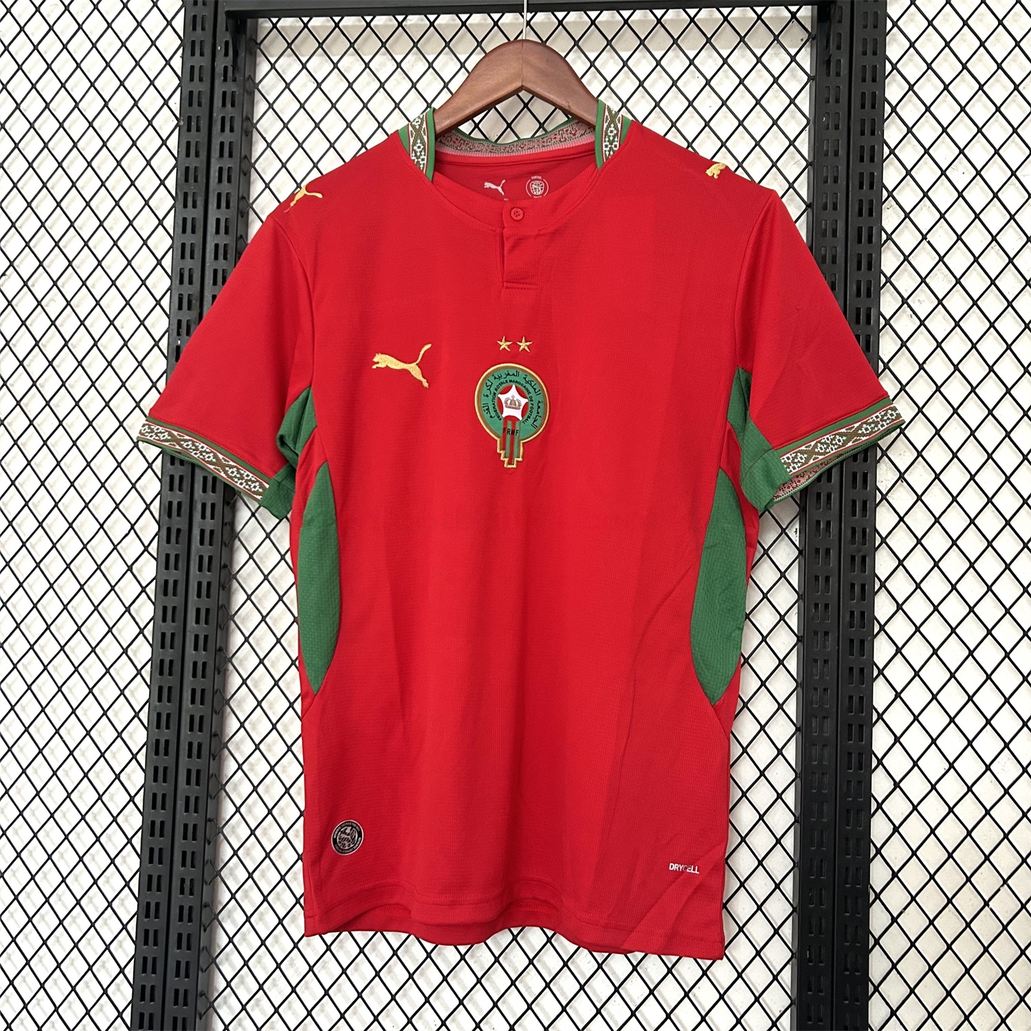 【Two-Crown Star】Morocco 2026 Home Jersey - Fans Version - ManixJersey