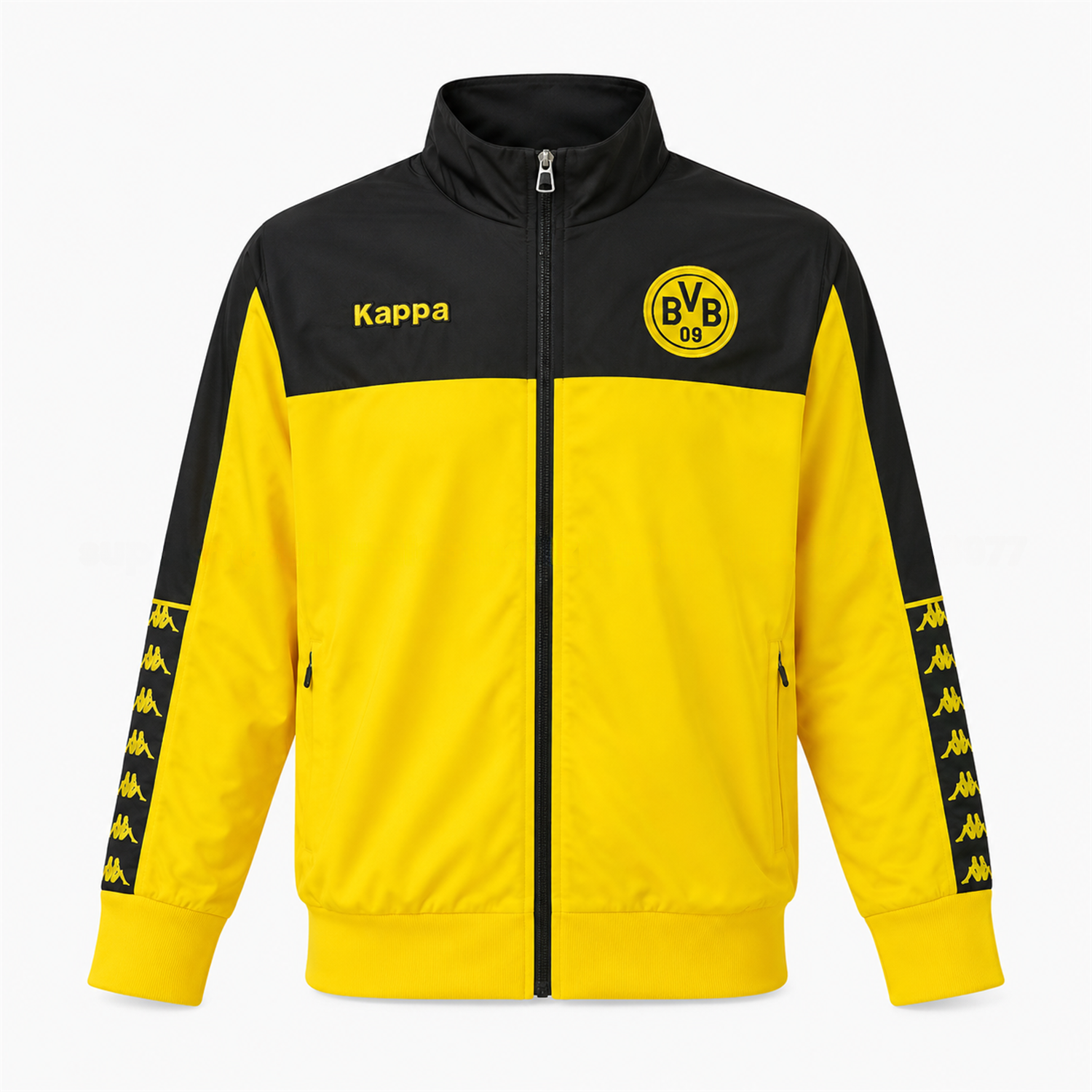 Retro Dortmund 2011-12 Windbreaker Jacket - Bright Yellow - ManixJersey