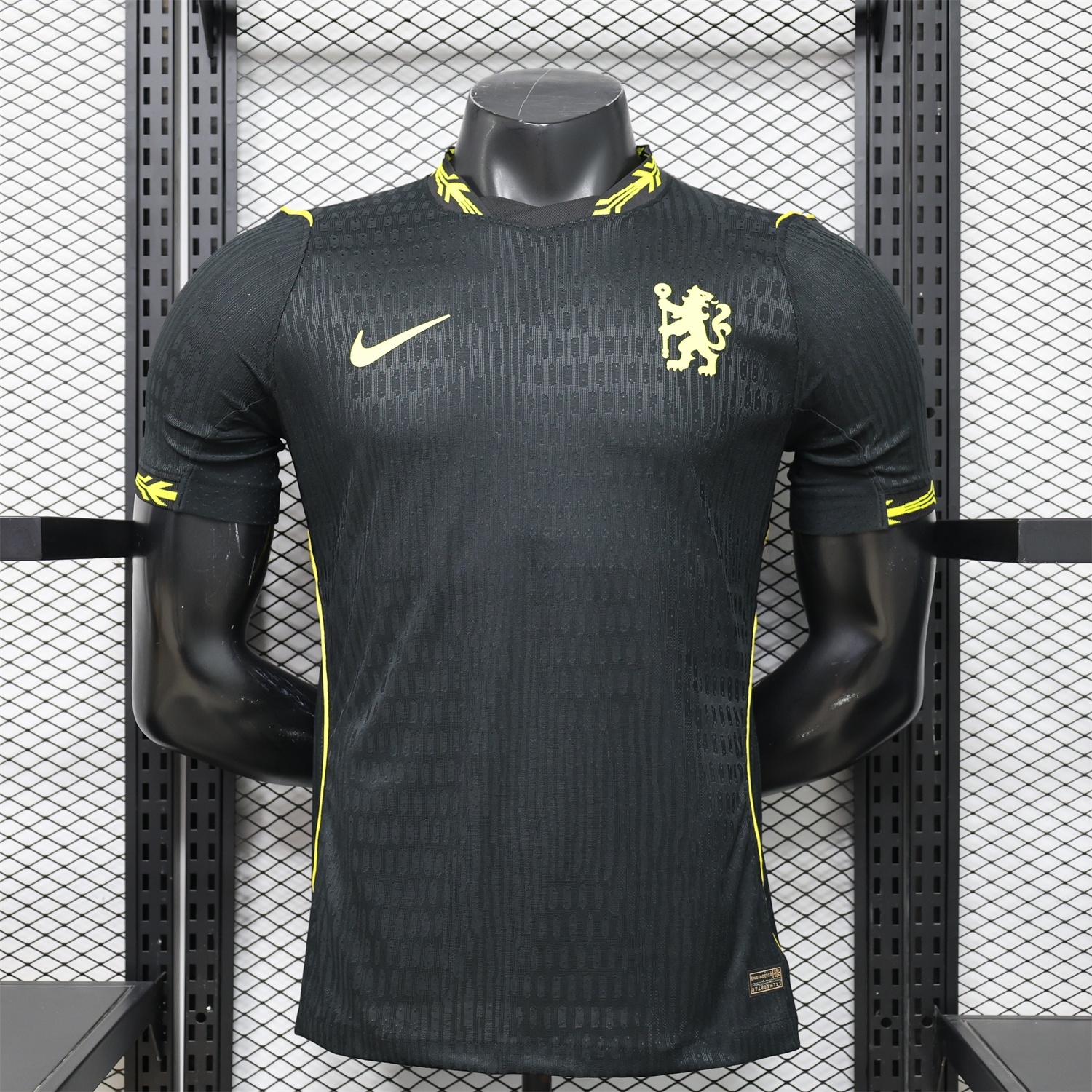 C.H.E.L.S.E.A 25-26 Black With Gold Special Jersey - Player Version - ManixJersey
