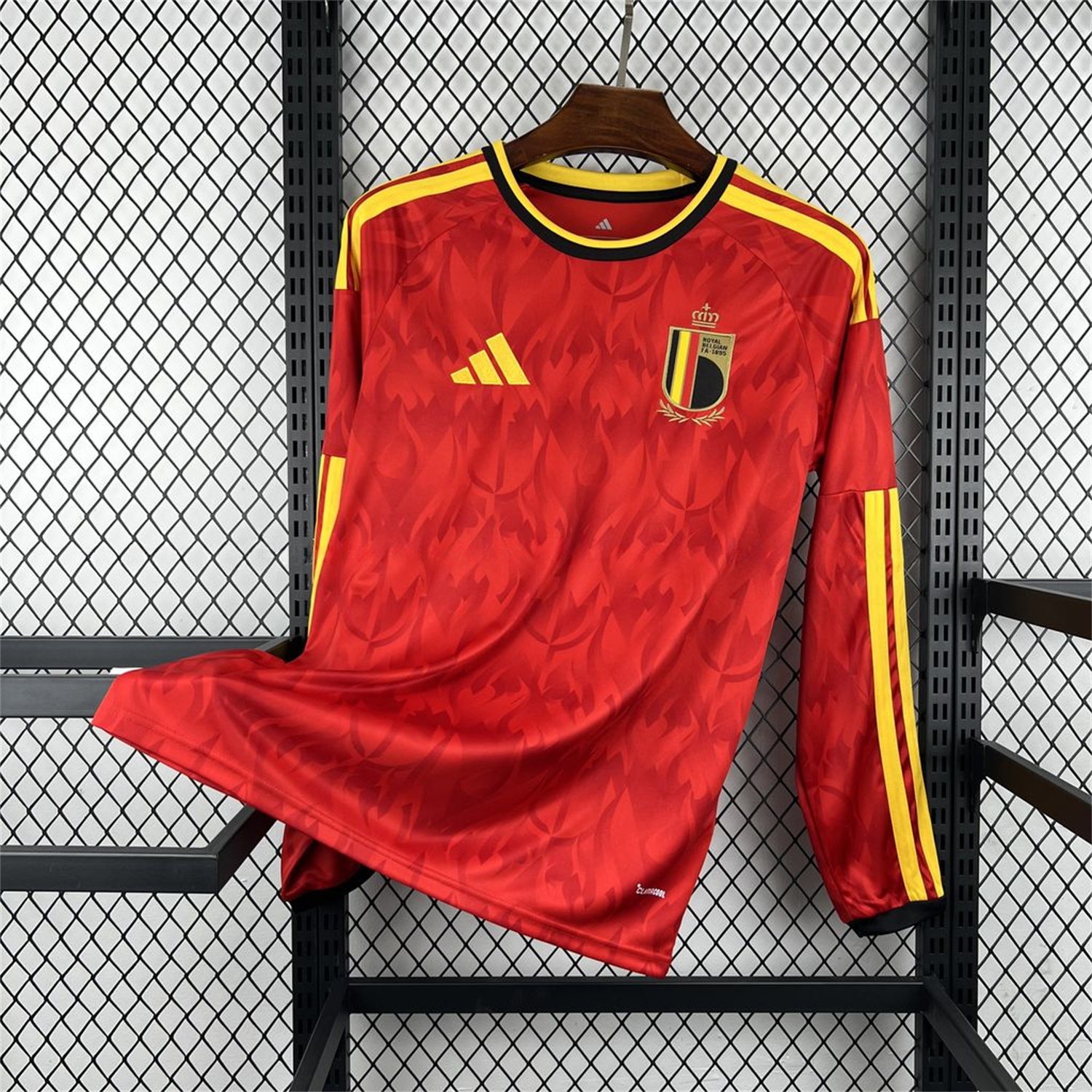 Belgium 2026 Home Long Sleeves Jersey - Fans Version - ManixJersey