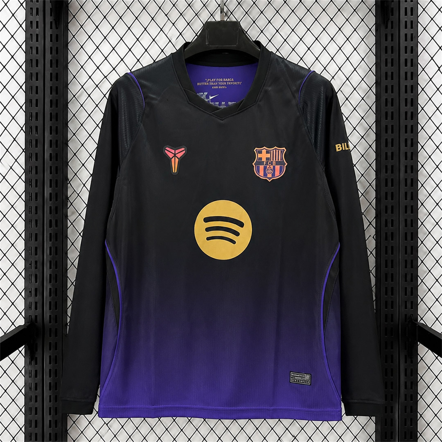 Barcelona 26-27 Away Long Sleeves Jersey - Fans Version - ManixJersey