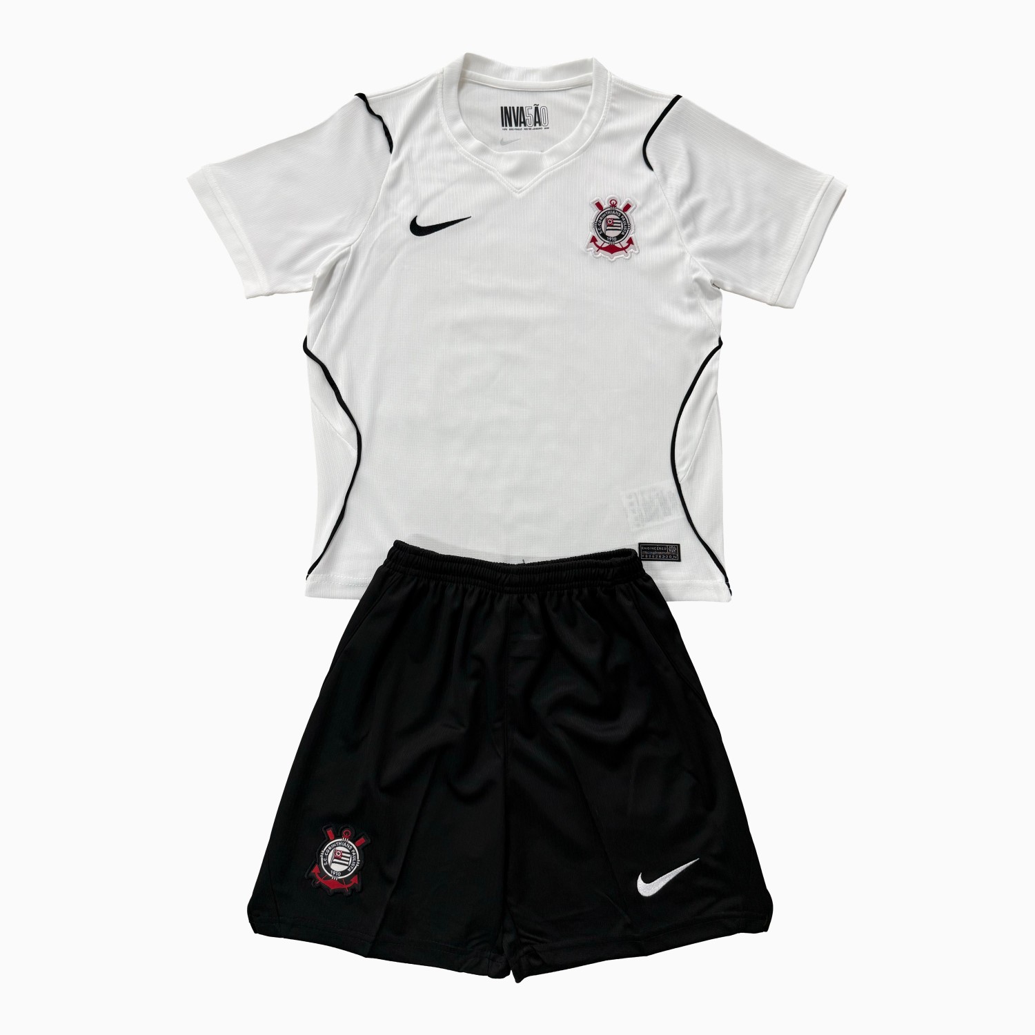 Corinthians 26-27 Home White Men's Adult Jersey Set - Fans Version - ManixJersey