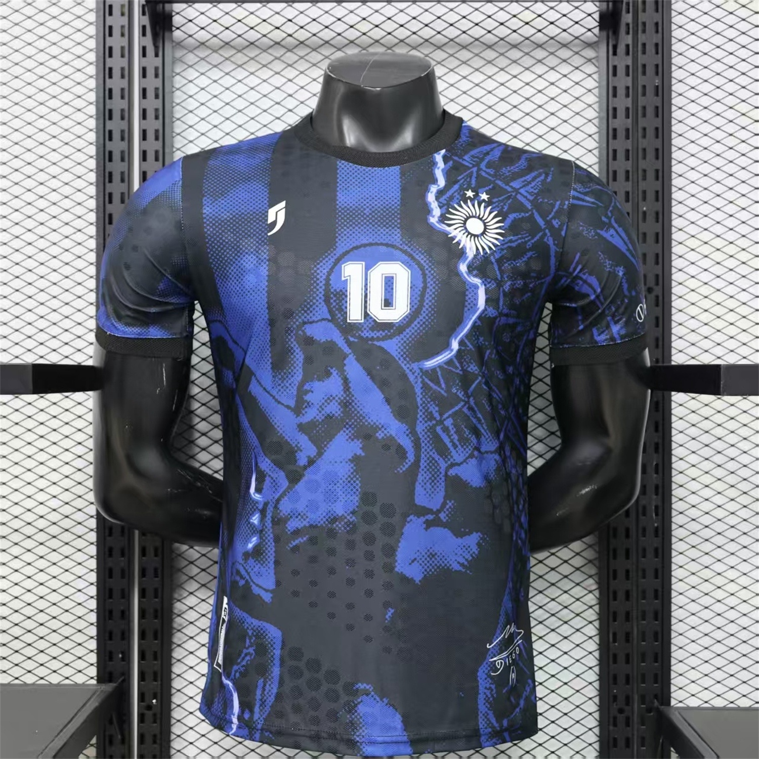 Argentina 2026 Blue Maradona Special Kit - Player Version - ManixJersey