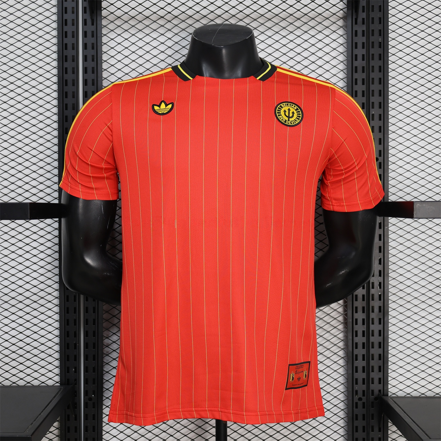 Belgium 2026 Terrace Icon Retro Casual Style Red Jersey - Player Version - ManixJersey