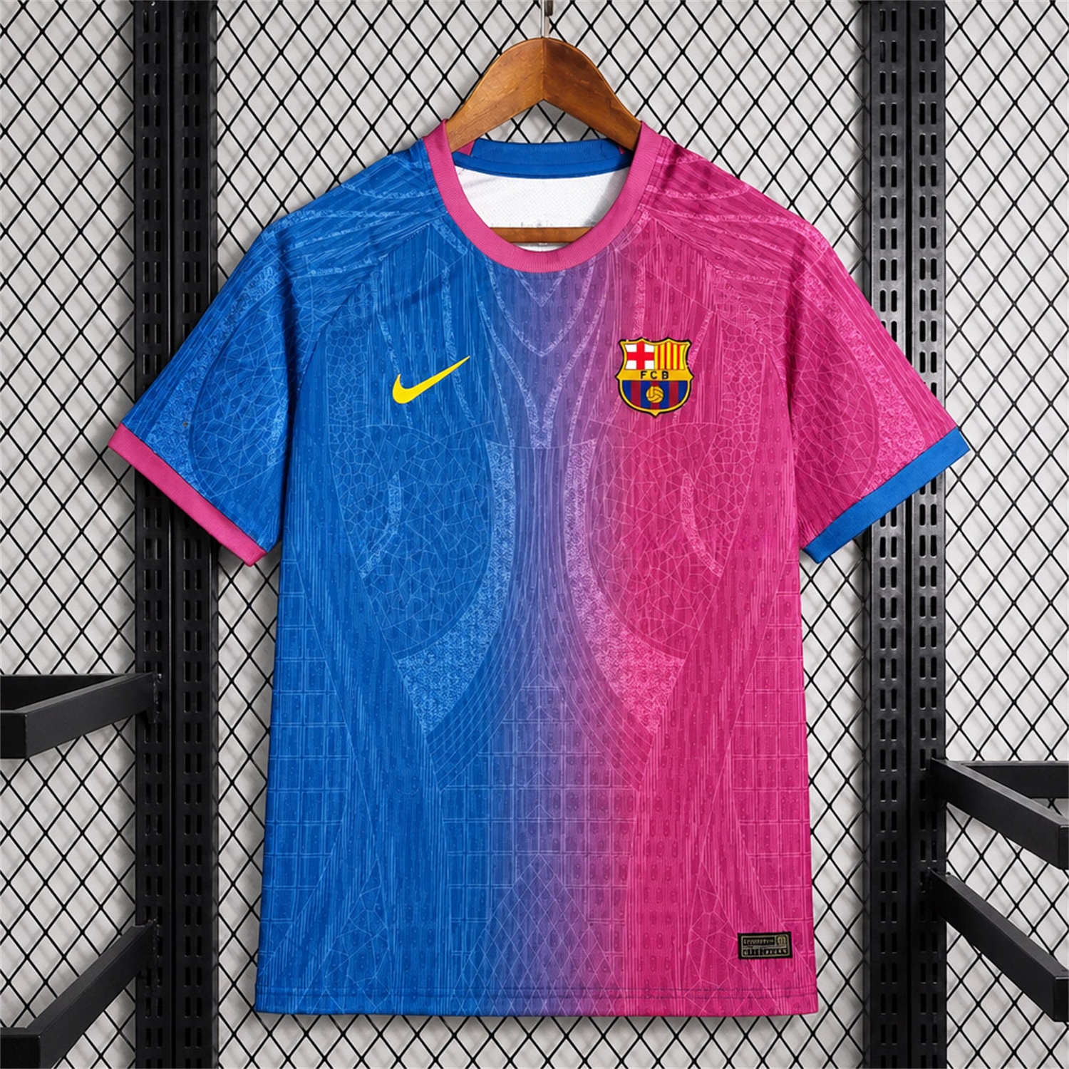 Barcelona 26-27 Gradient Blue Magenta Special Jersey - Fans Version - ManixJersey