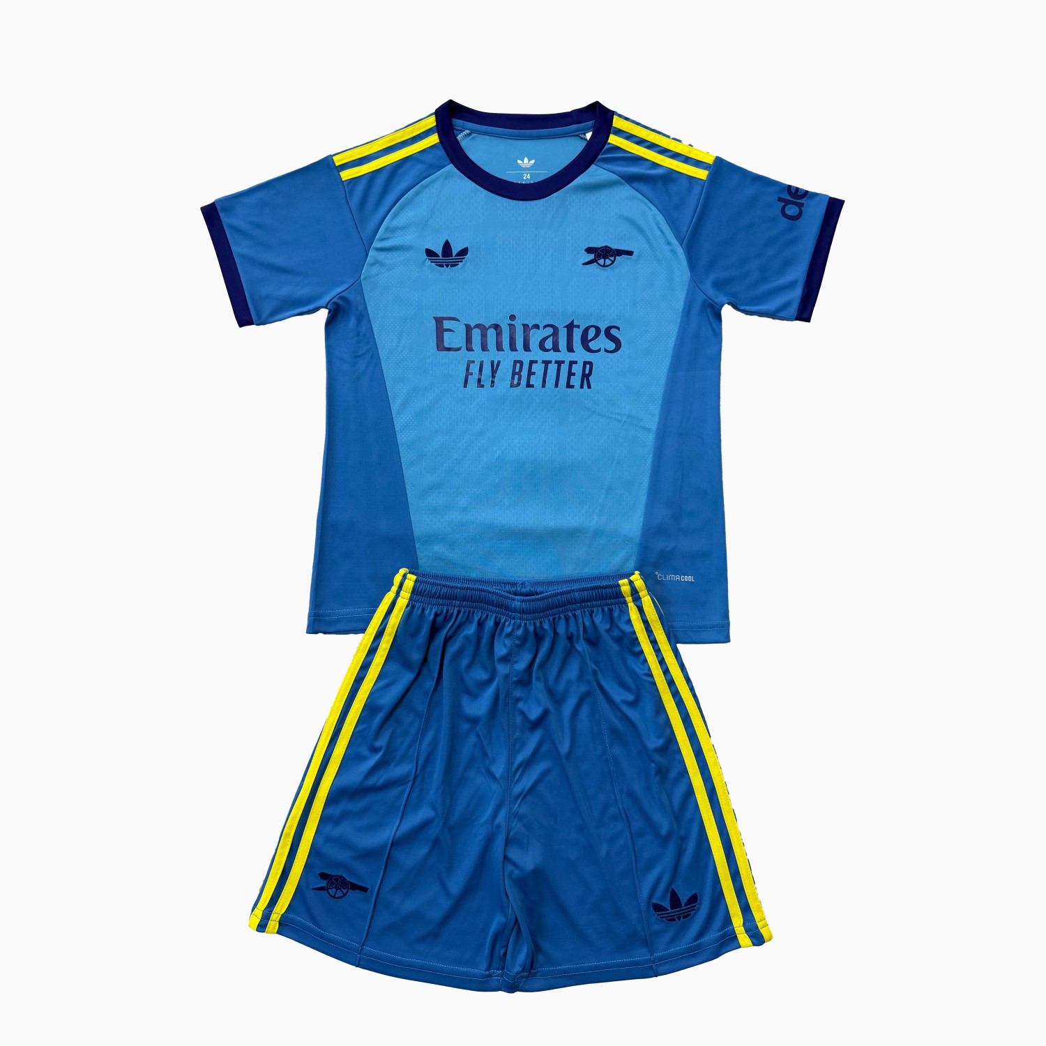 Arsenal 26-27 Blue Goalkeeper Men's Adult Jersey Set - Fans Version - ManixJersey