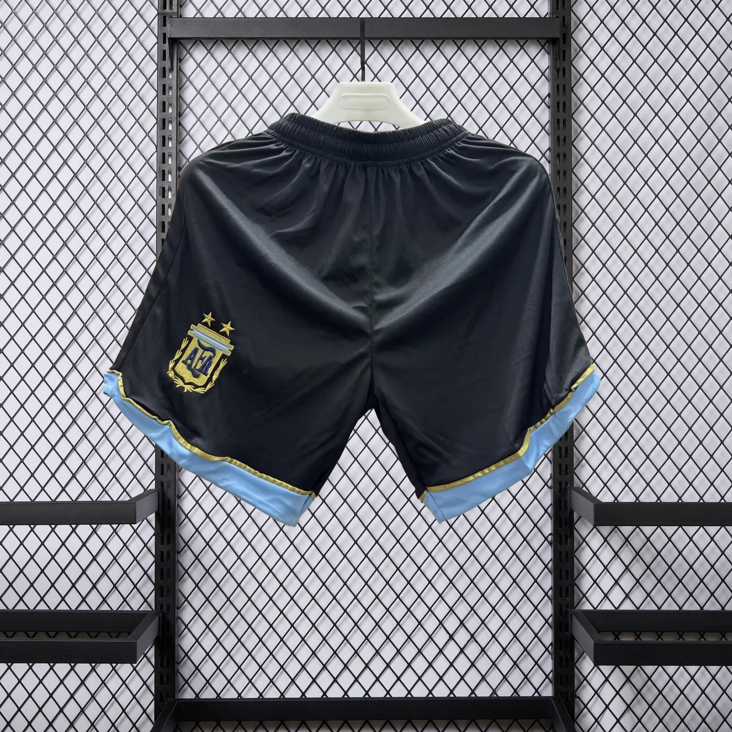 Retro Argentina 2006 Away Shorts - ManixJersey
