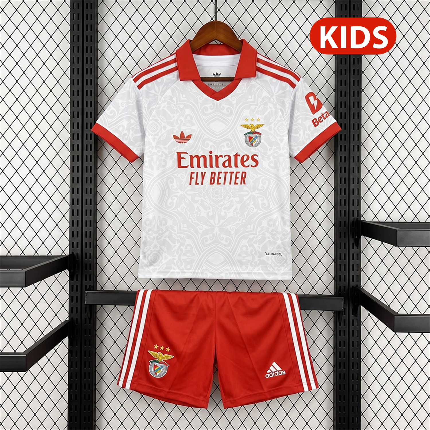 Benfica 26-27 Away Kids Kit - ManixJersey