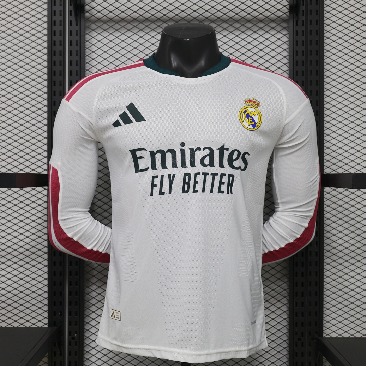 Real Madrid 26-27 Home Long Sleeves Jersey - Player Version - ManixJersey
