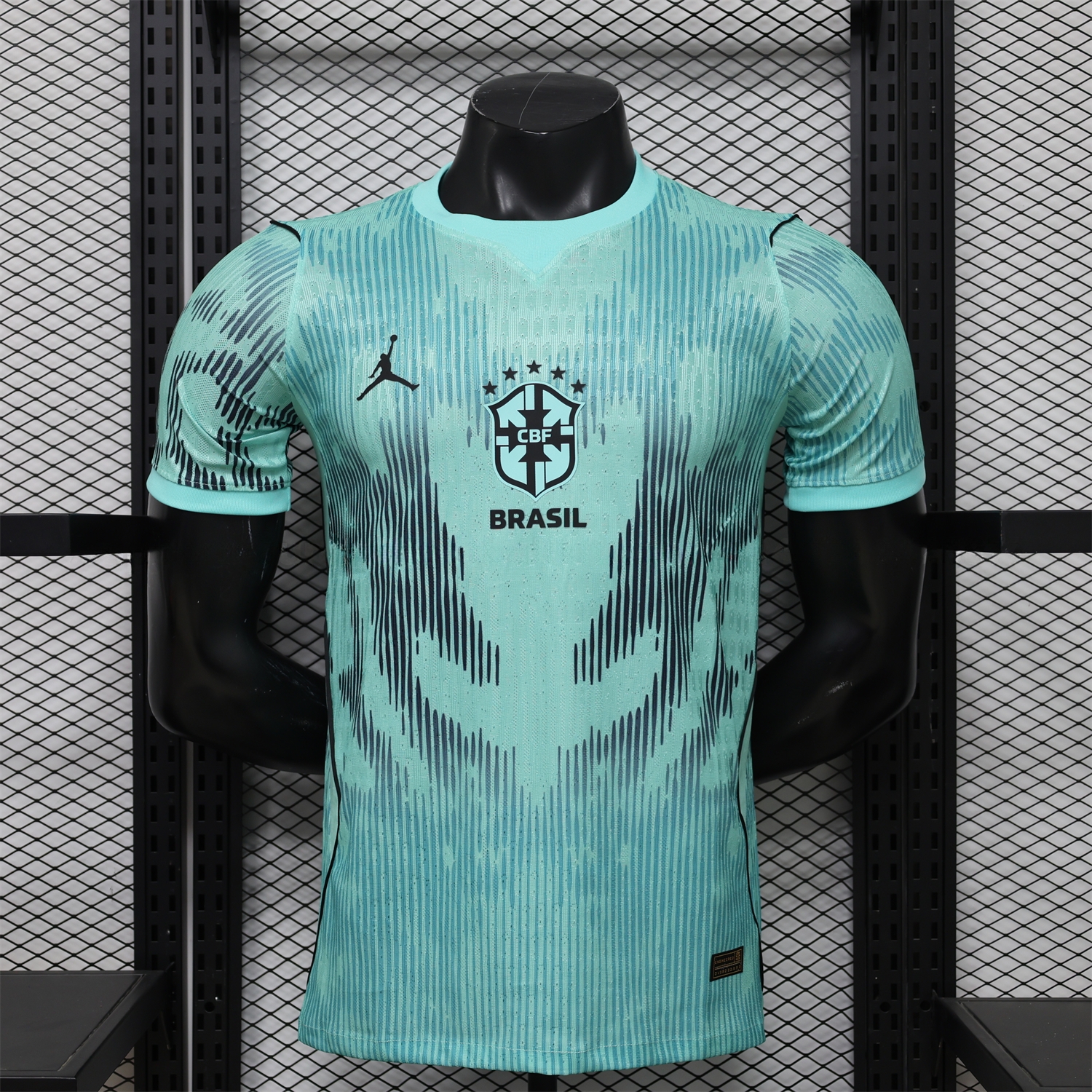 Brazil 2026 Mint Green Goalkeeper Jersey - Player Version - ManixJersey