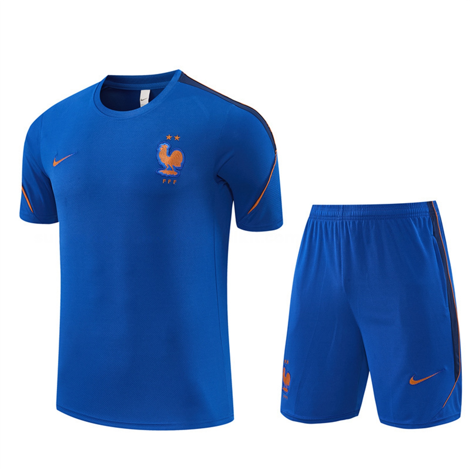 France 2026 Short-Sleeve Training Set - Blue Top & Shorts - ManixJersey
