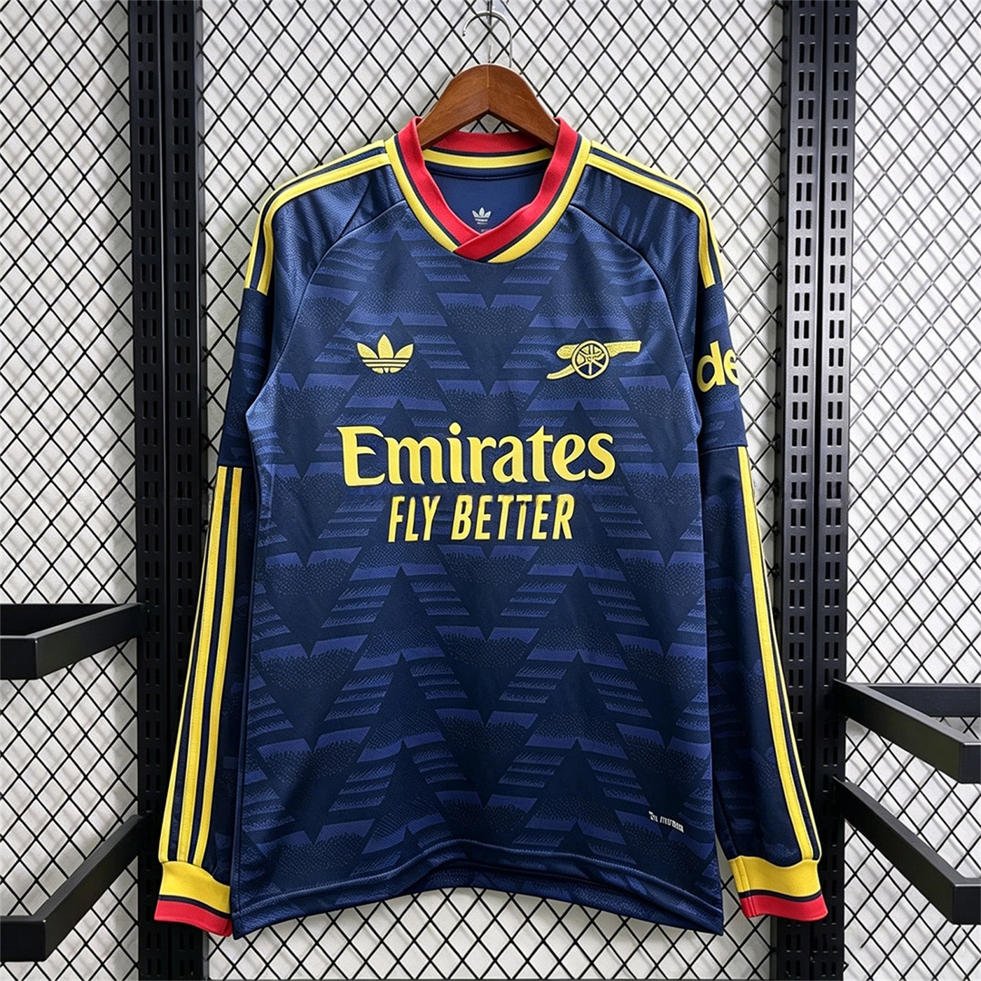 Arsenal 26-27 Away Long Sleeves Jersey - Fans Version - ManixJersey