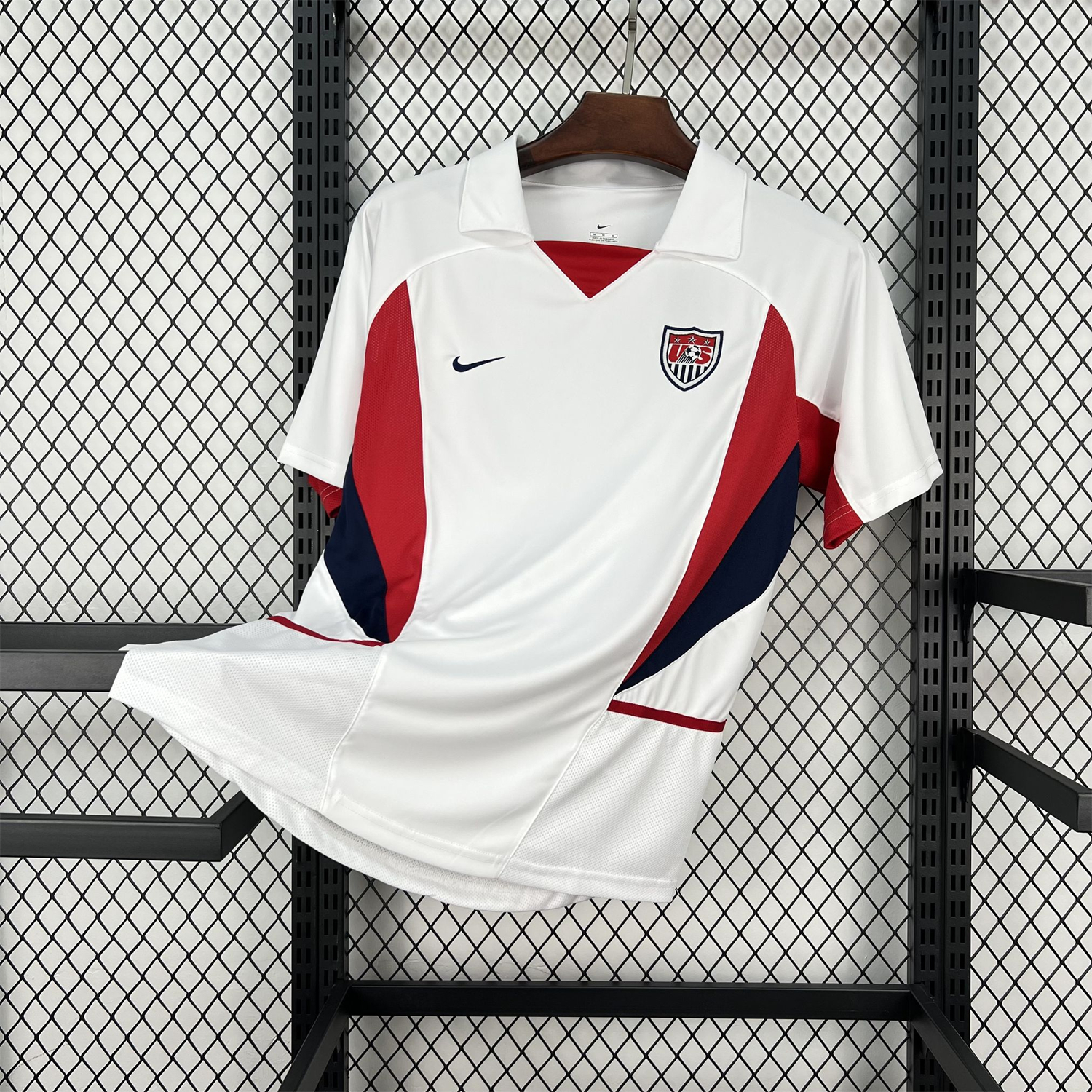 Retro United States USA 2002 Home Jersey - ManixJersey