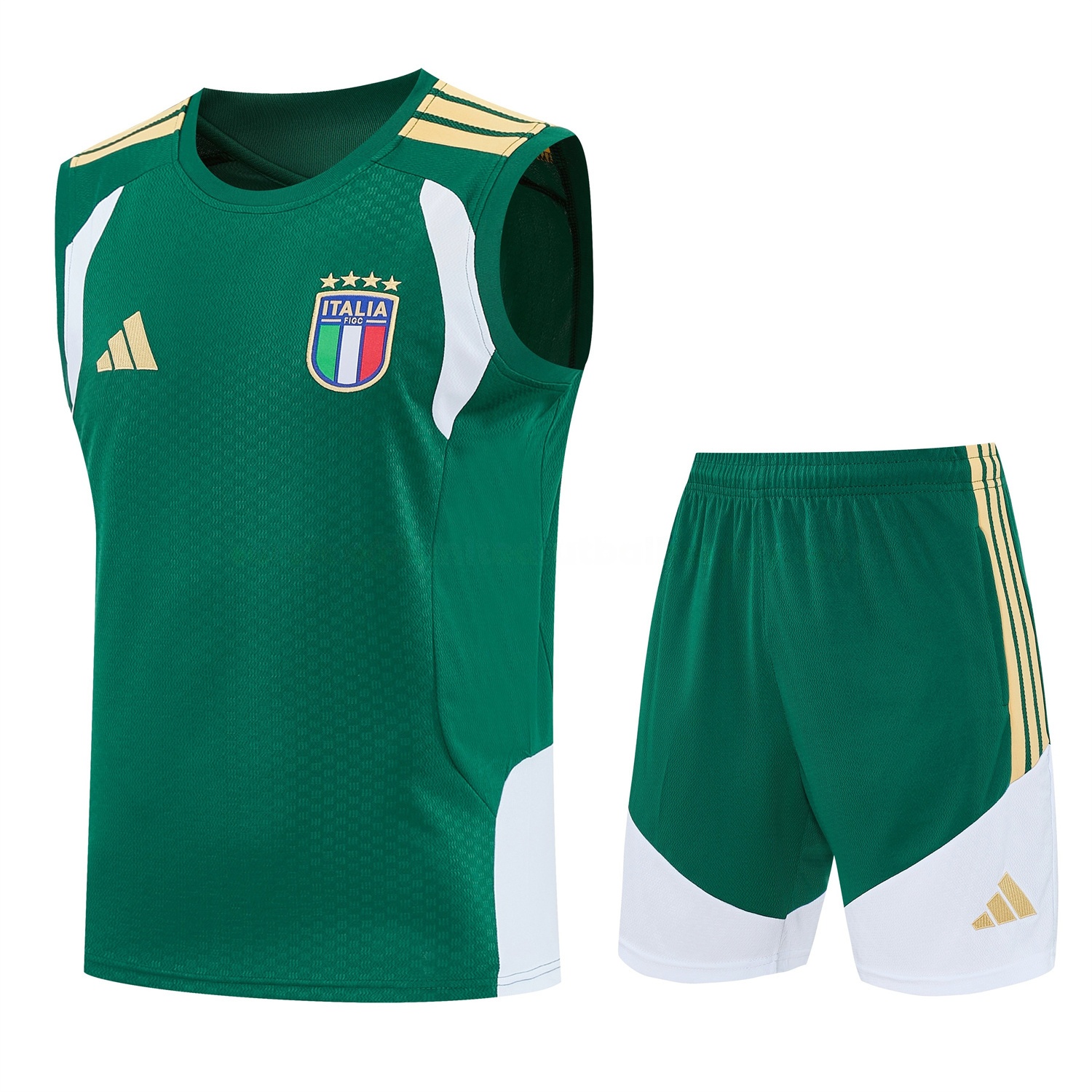 Italy 2026 Vest Training Set - Green Vest and Shorts - ManixJersey