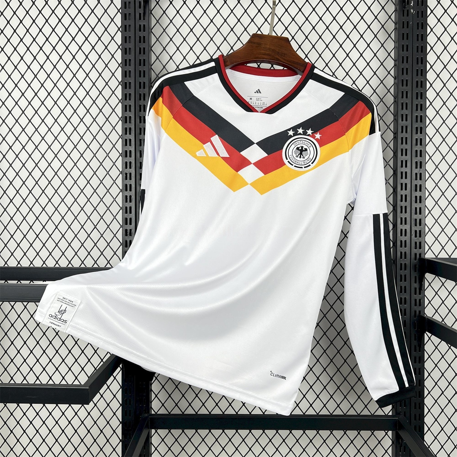 Germany 2026 Home Long Sleeves Jersey - Fans Version - ManixJersey